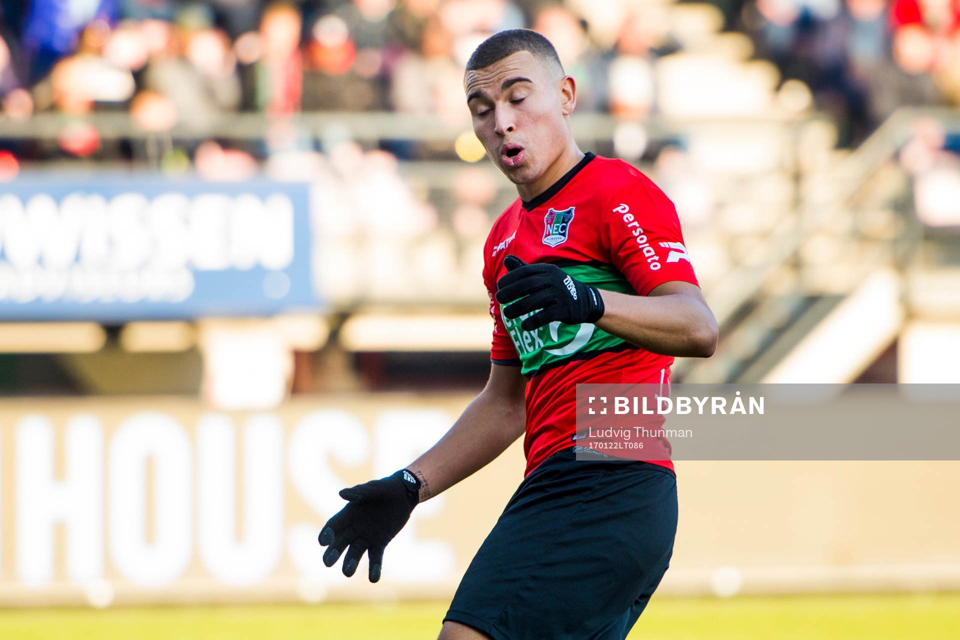 Nijmegens Jordan Larsson deppar