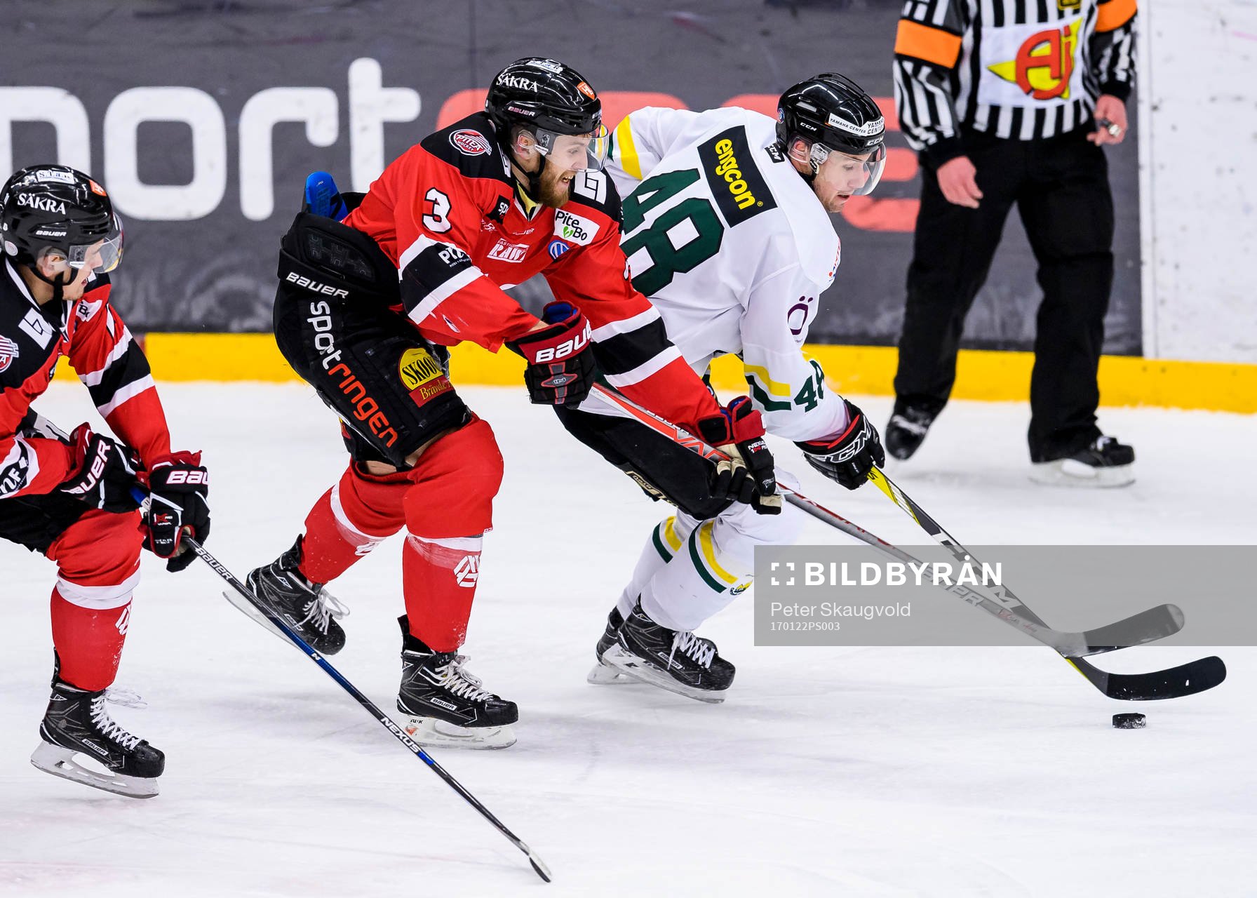 Östersunds Christoffer Arvidsson och Piteås Sebastian