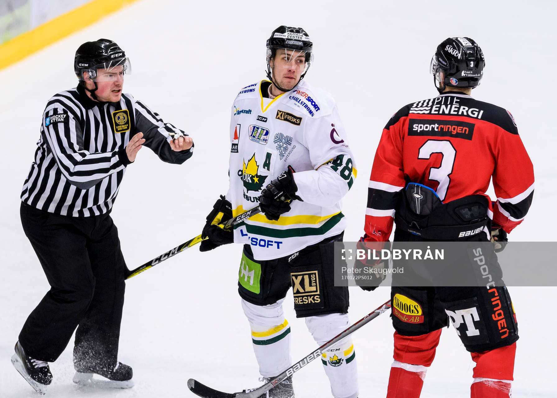 Grinigt mellan Kristoffer Jonsson och Piteås Sebastian