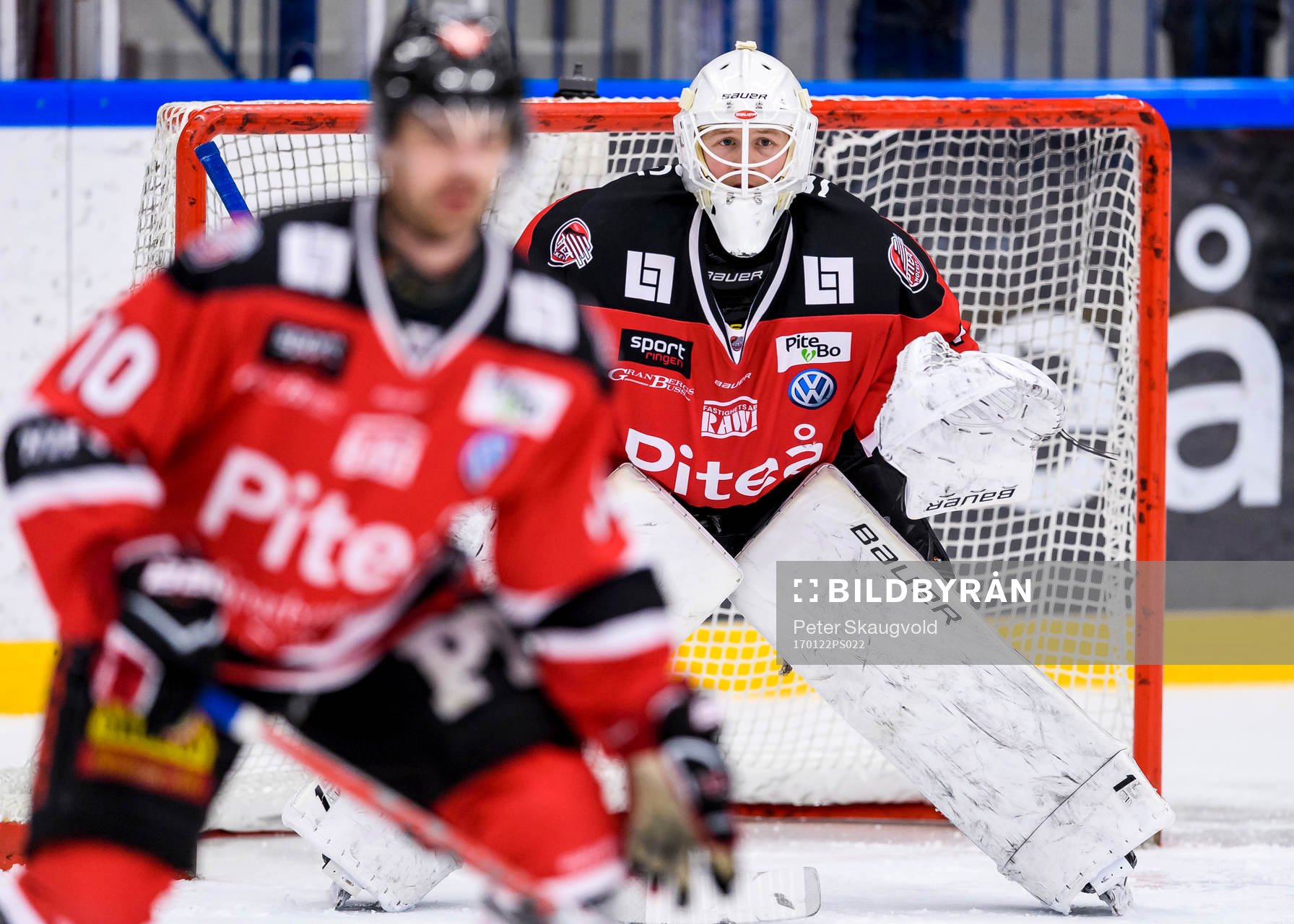Piteås målvakt Joel Vännström