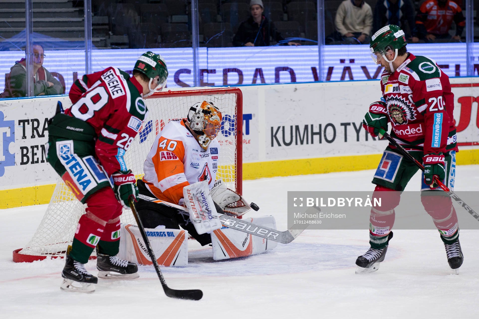 Frölundas Johan Sundström och Joel Lundqvist oroar