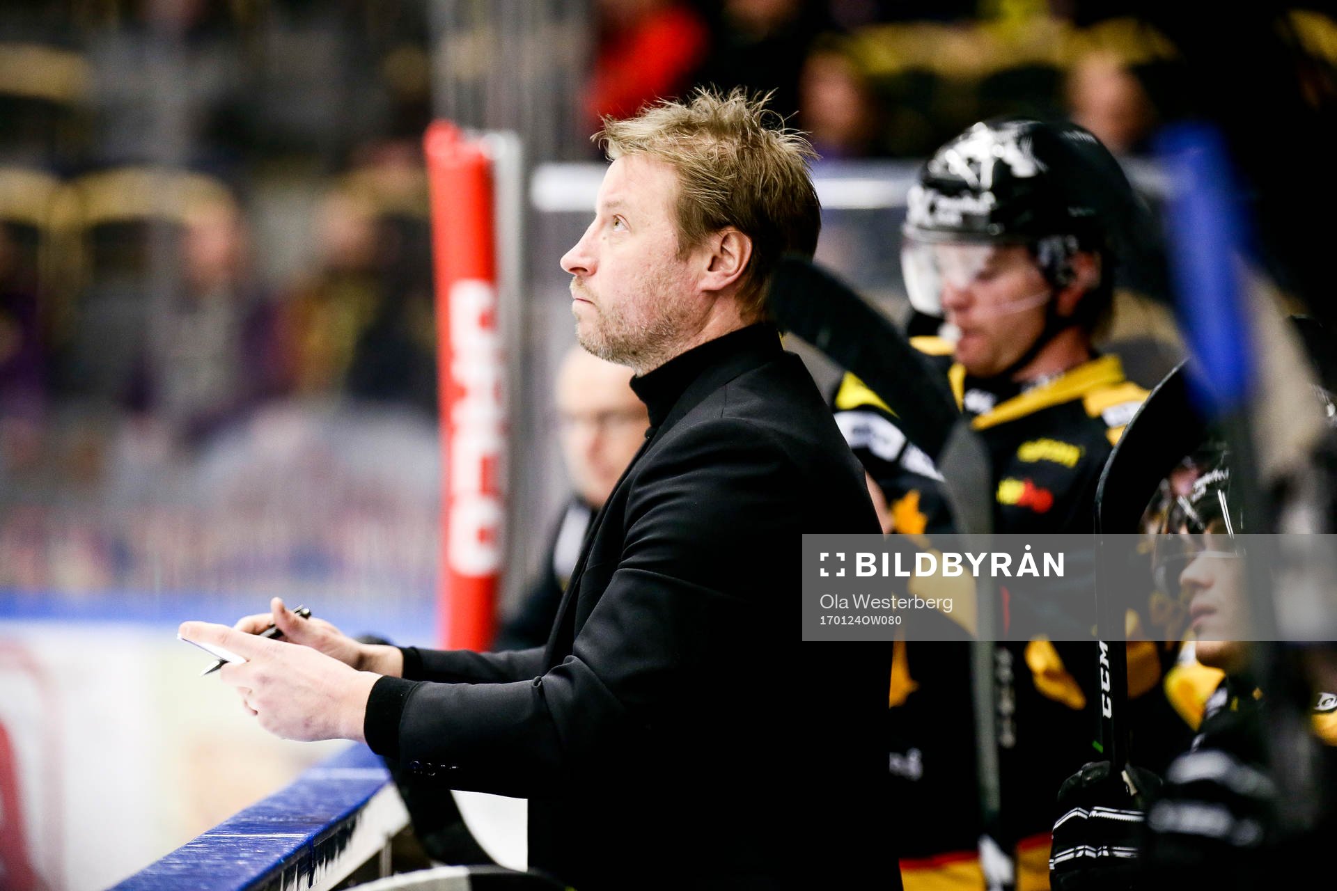 Skellefteås tränare Fredrik Öberg