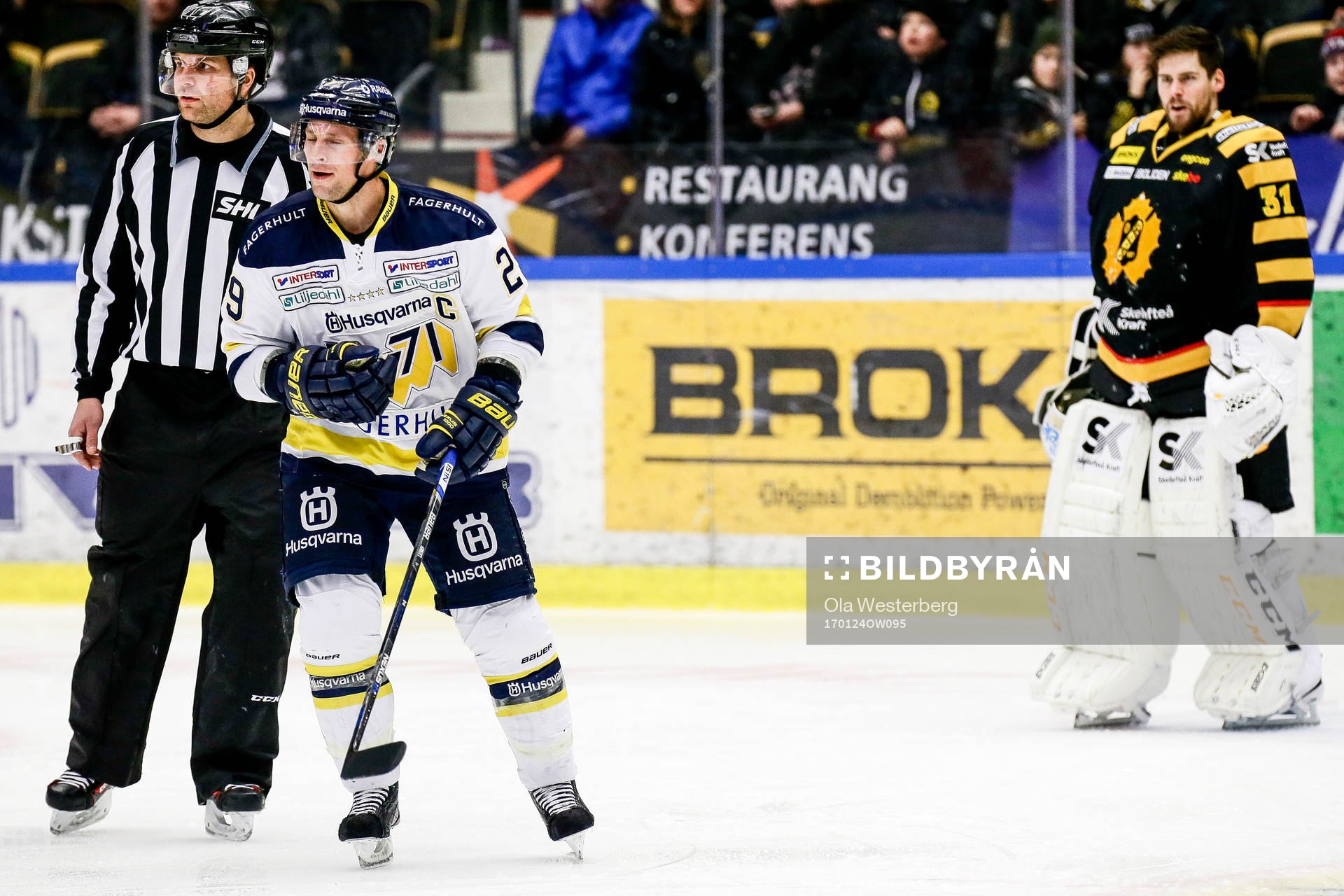 Skellefteås målvakt Joni Ortio