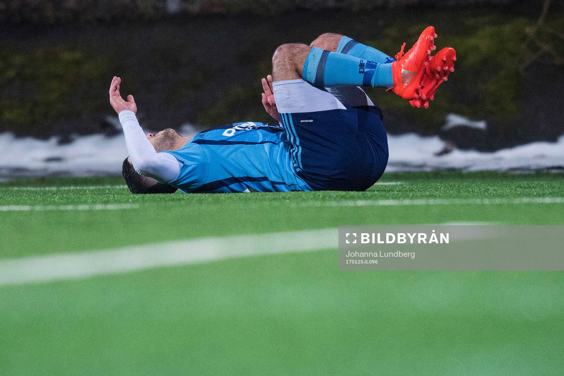 Djurgårdens Othman El Kabir får ont
