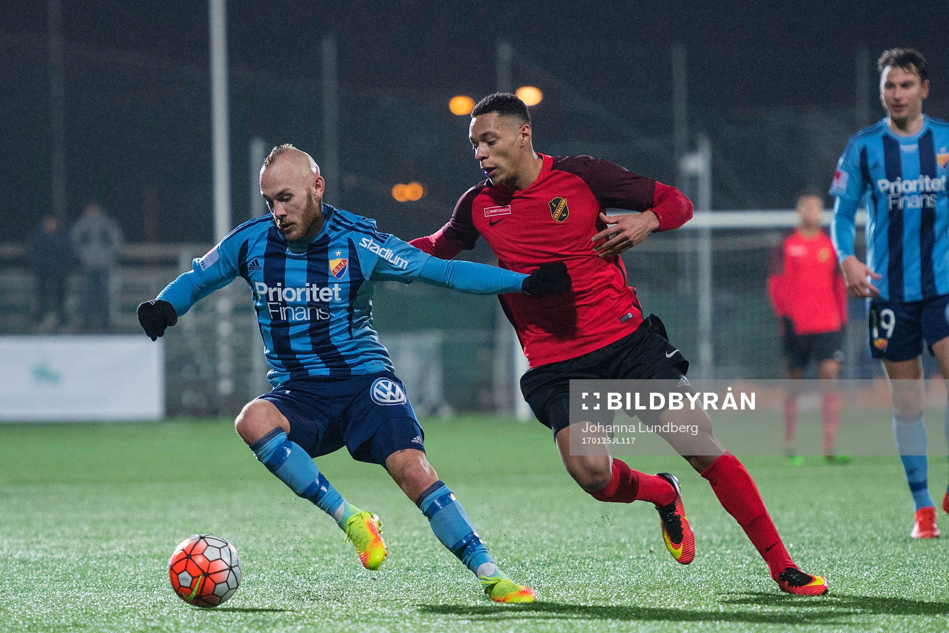 Djurgårdens Magnus Eriksson och
