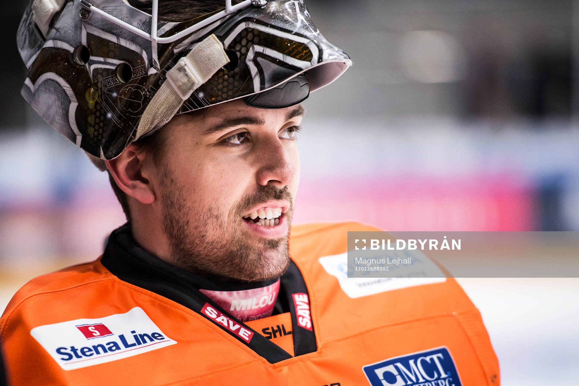 Karlskronas målvakt Johannes Jönsson innan