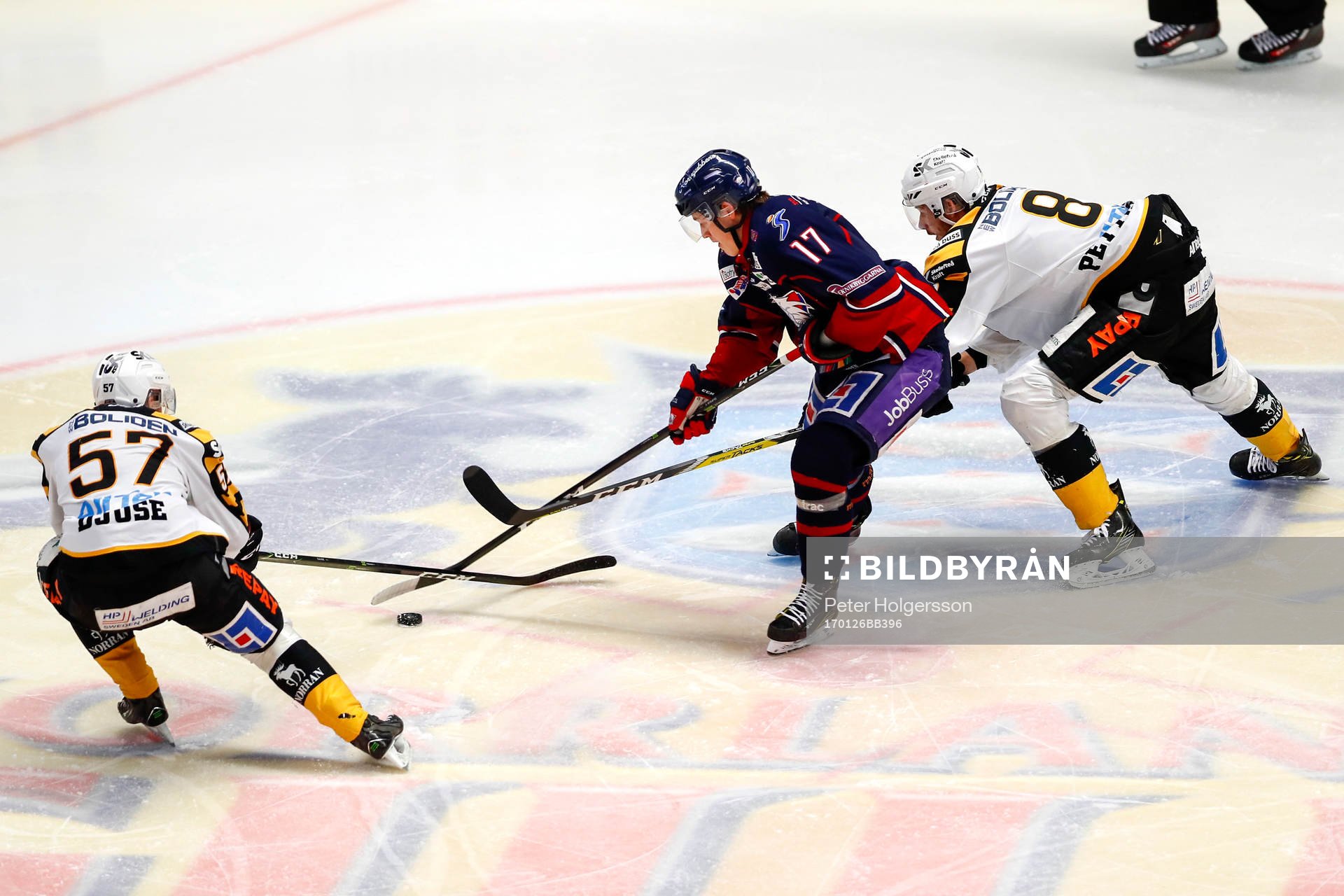 Linköpings Henrik Törnqvist och Skellefteås Emil Djuse