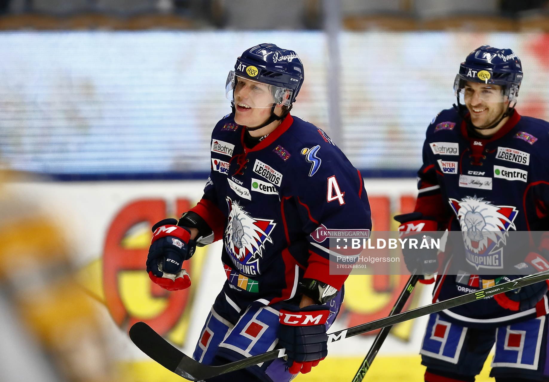 Linköpings Niclas Lundgren jublar