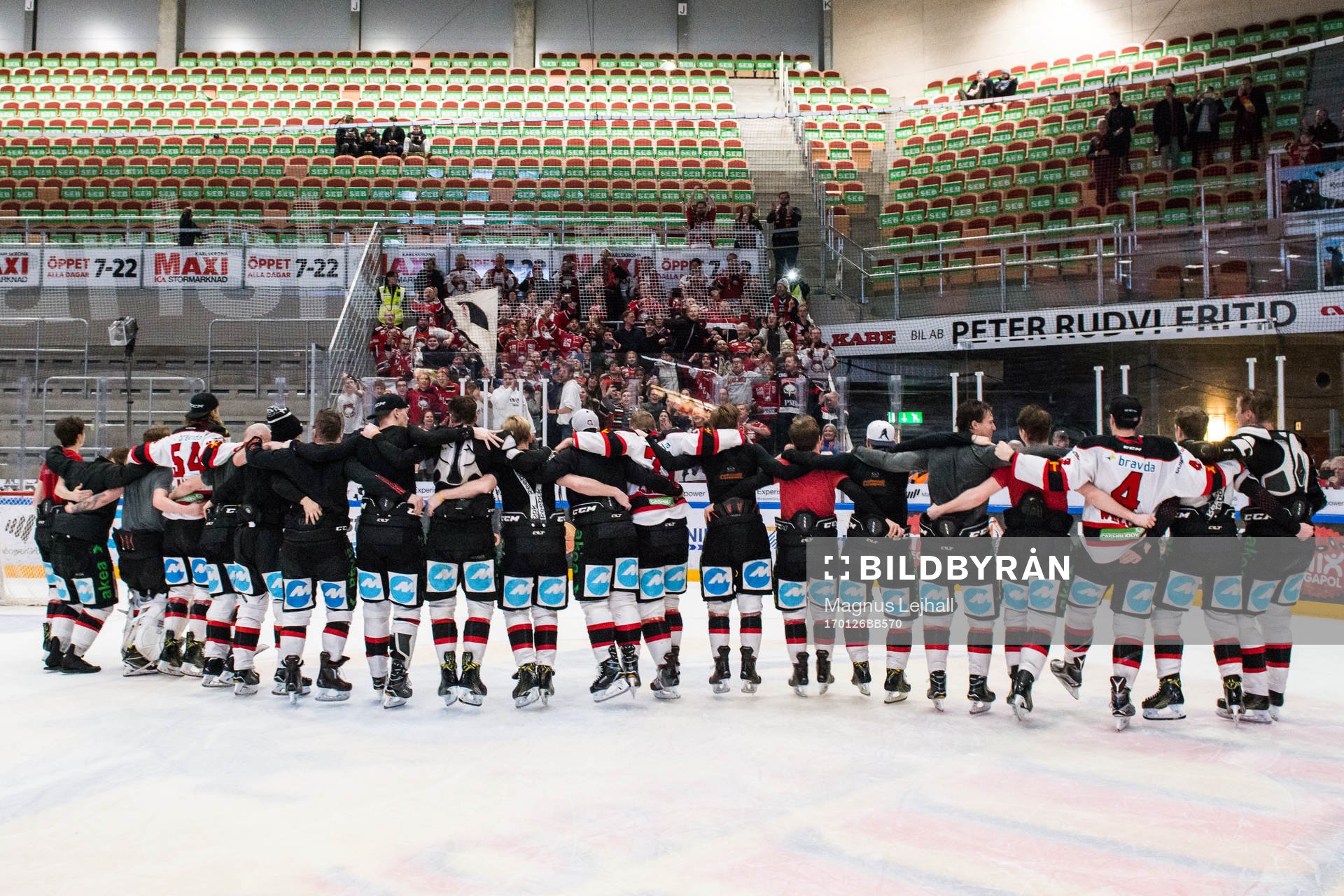 Malmö dansar för supportrarna