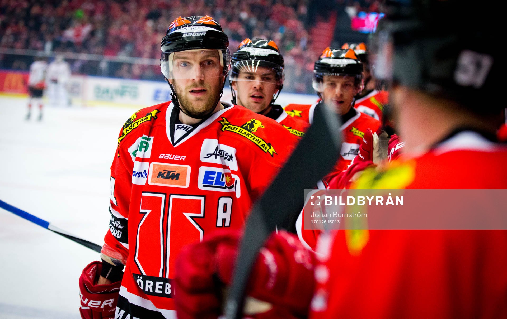 Örebros Tom Wandell jublar