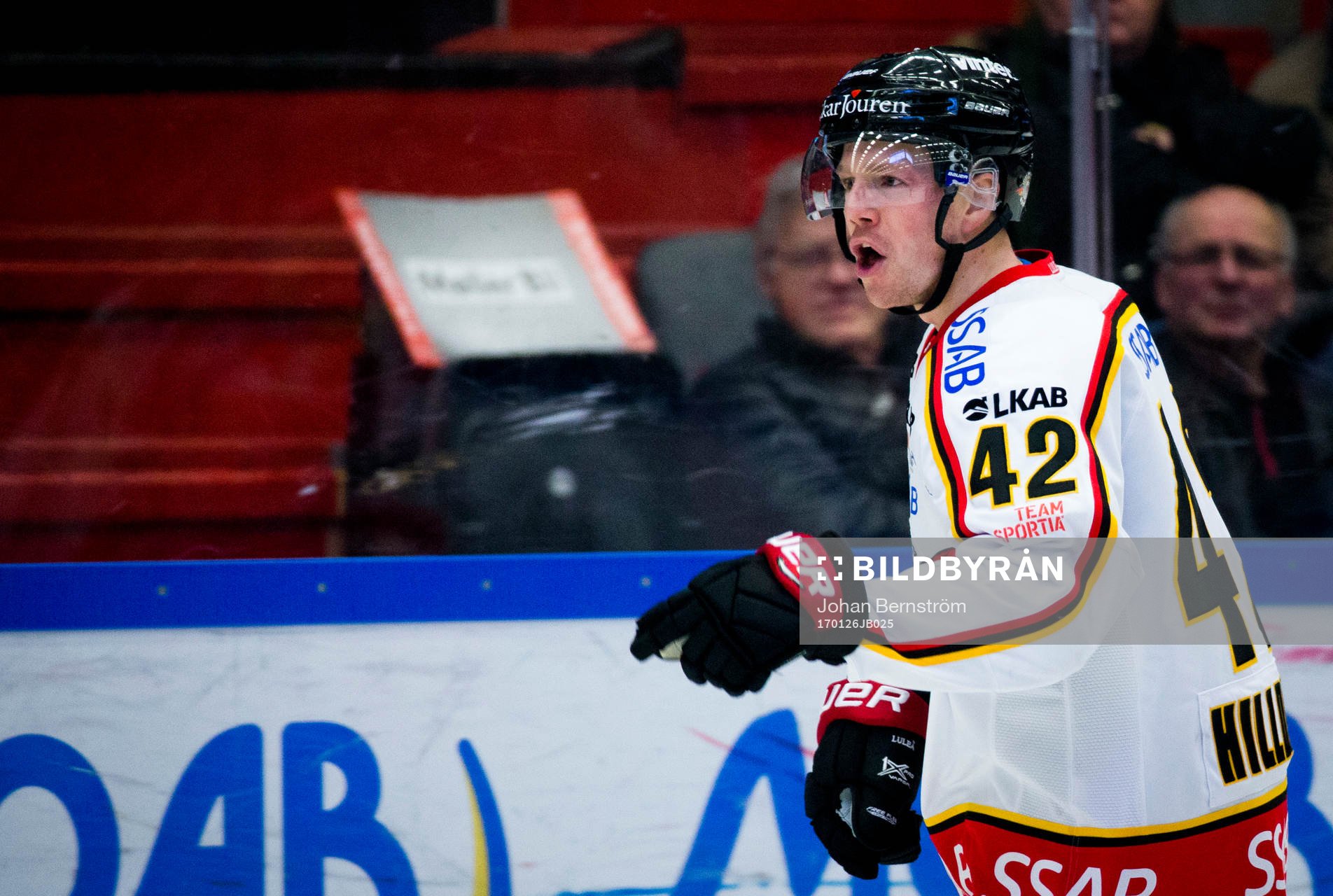Luleås Joakim Hillding deppar