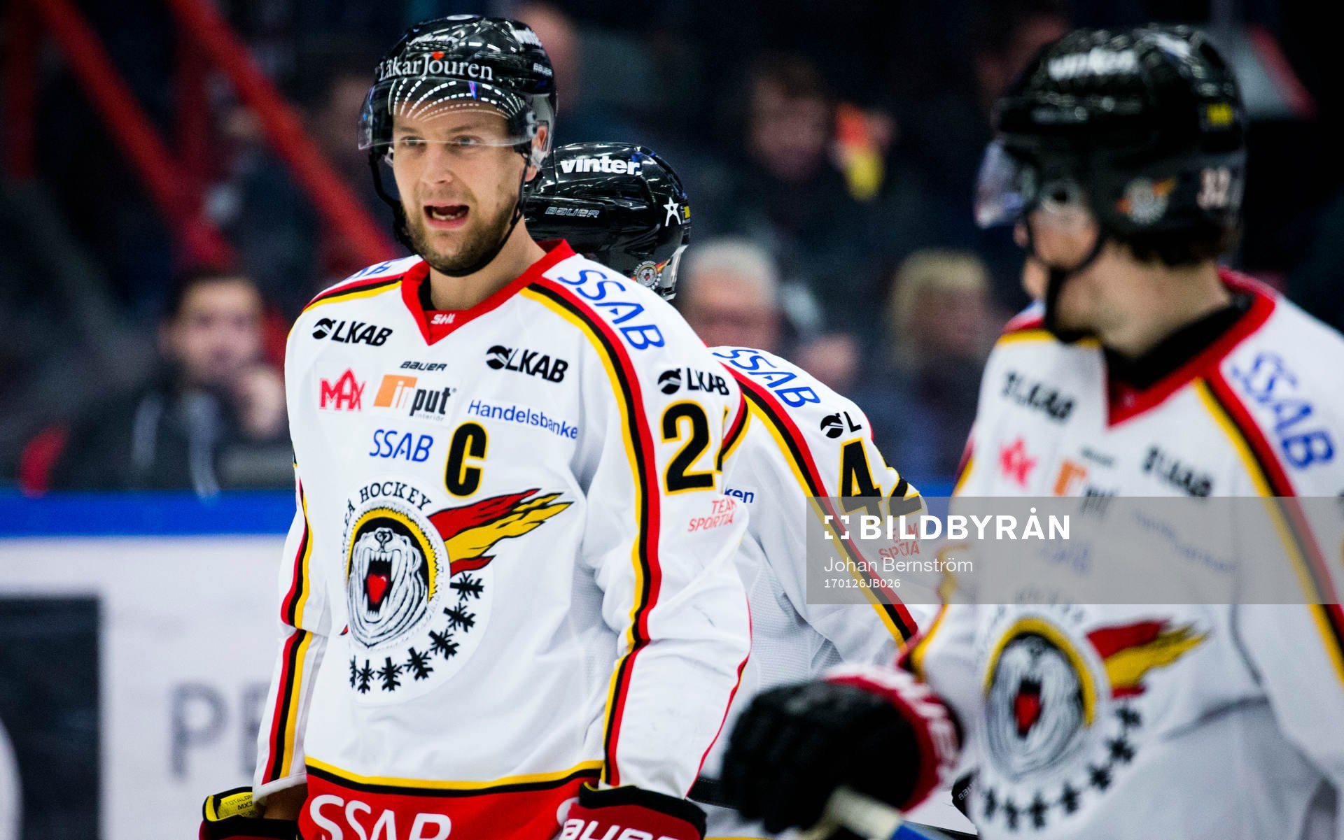 Luleås Johan Harju deppar