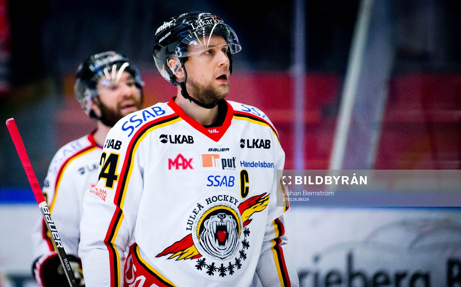 Luleås Johan Harju deppar