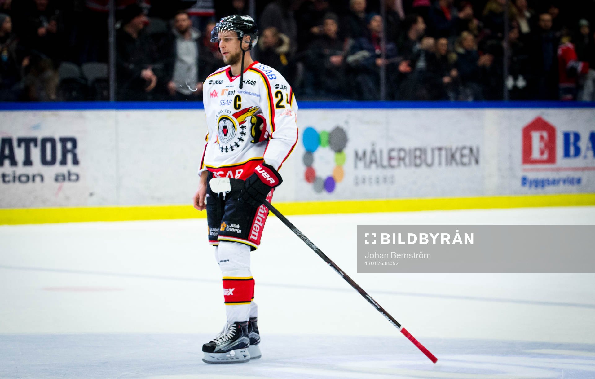Luleås Johan Harju deppar