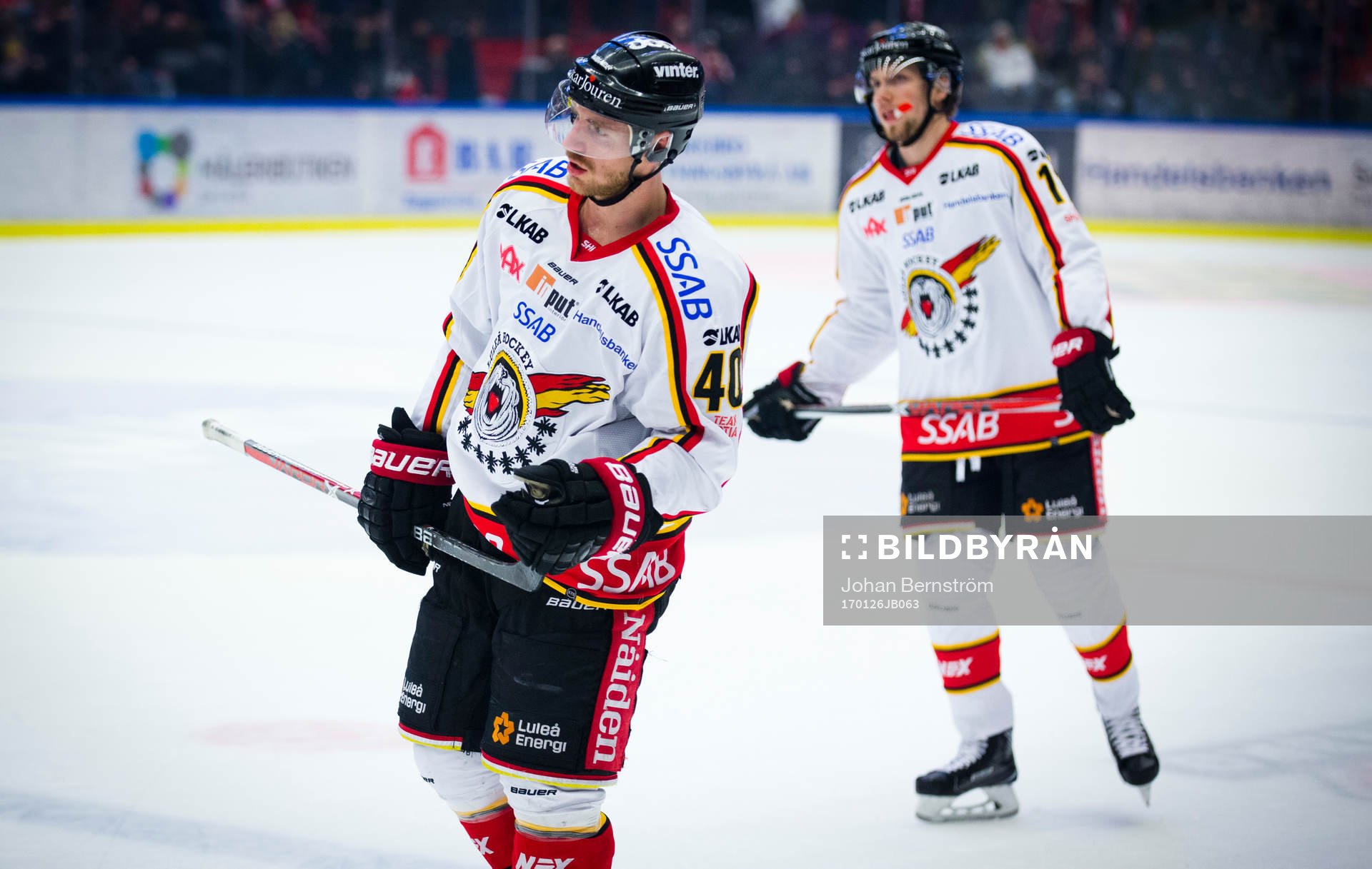 Luleås Kael Mouillierat deppar