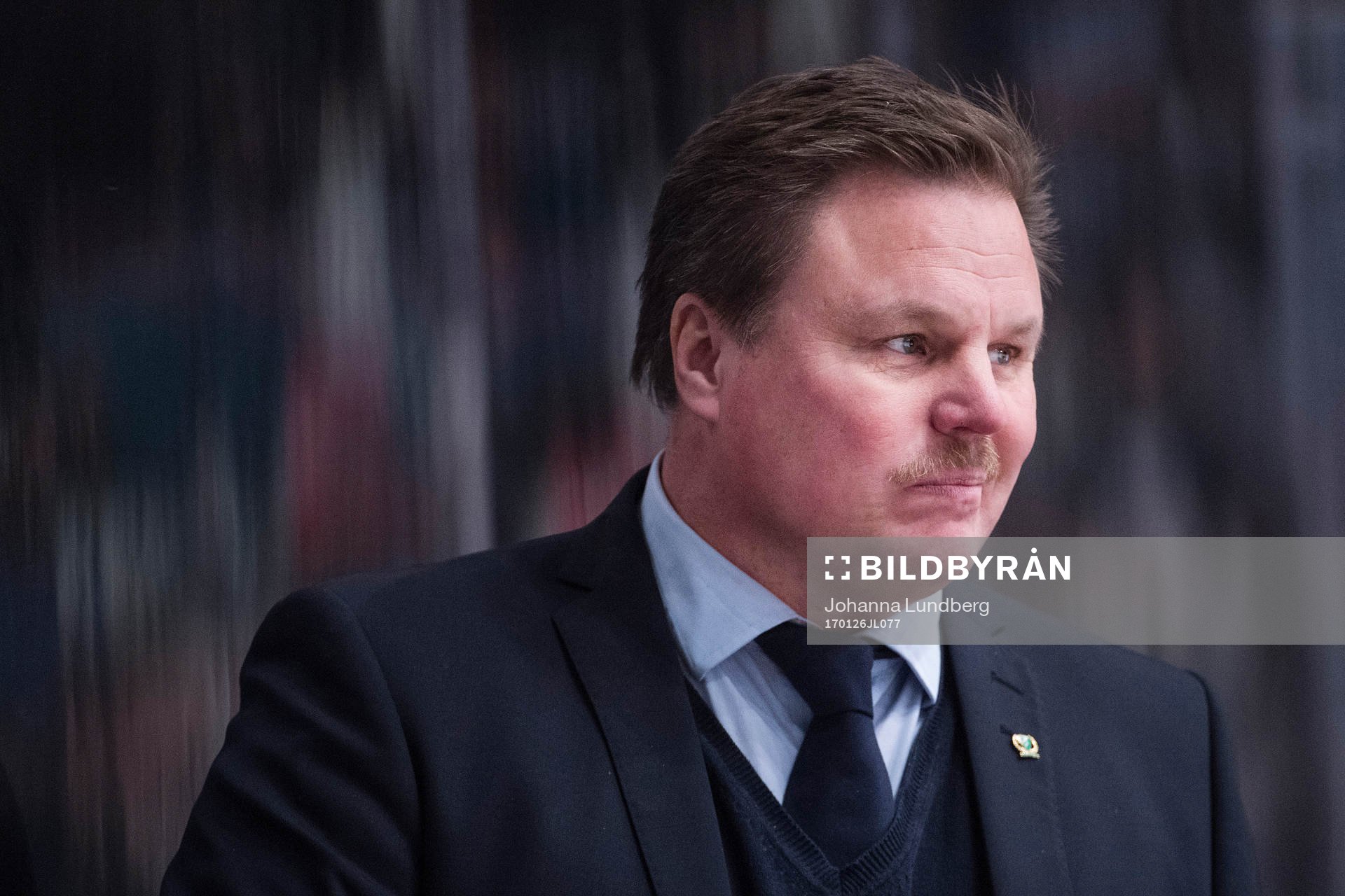 Färjestads Tränare Leif Carlsson