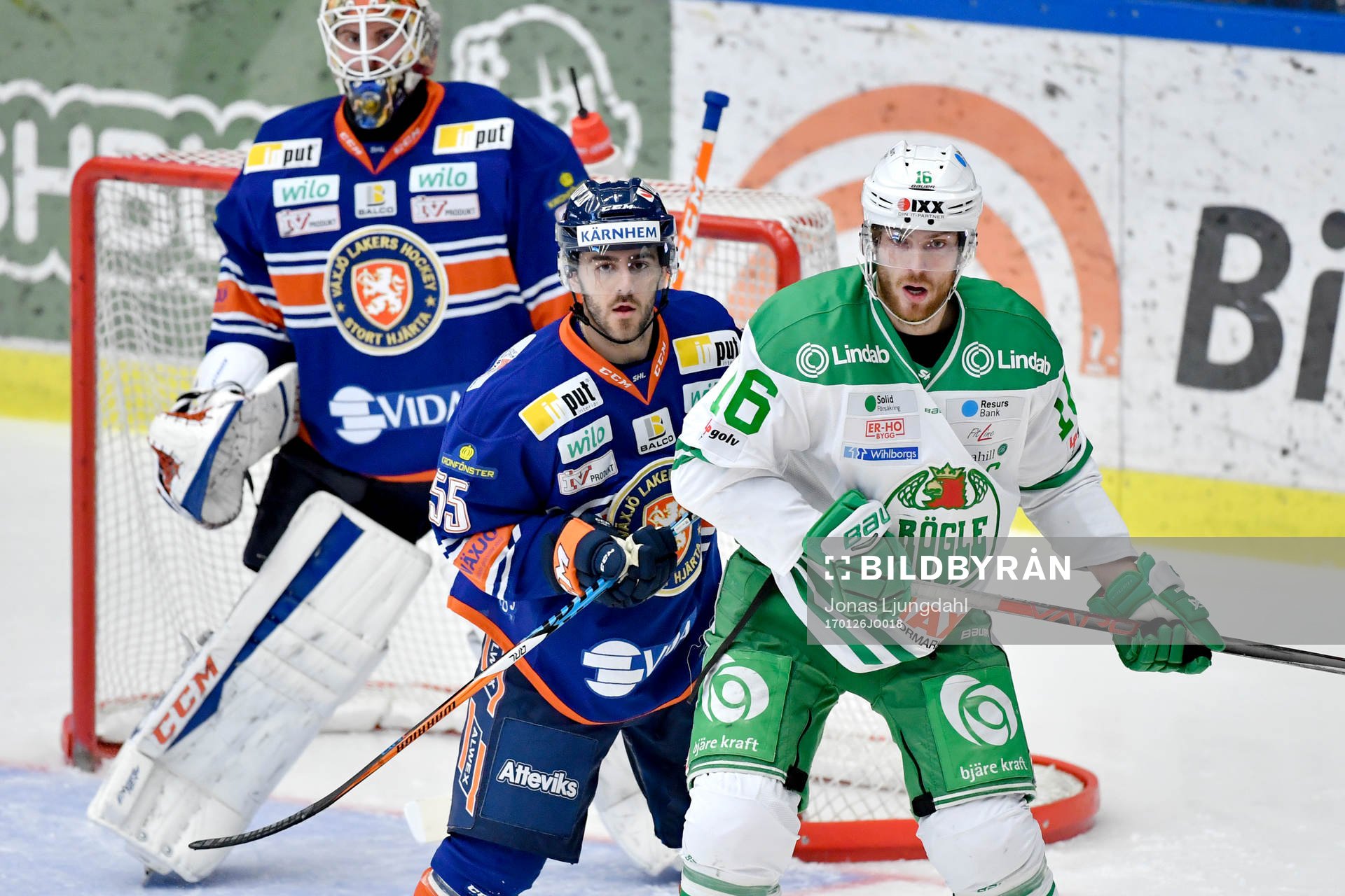 Växjös Nick Bailen och Rögles Christopher Liljewall