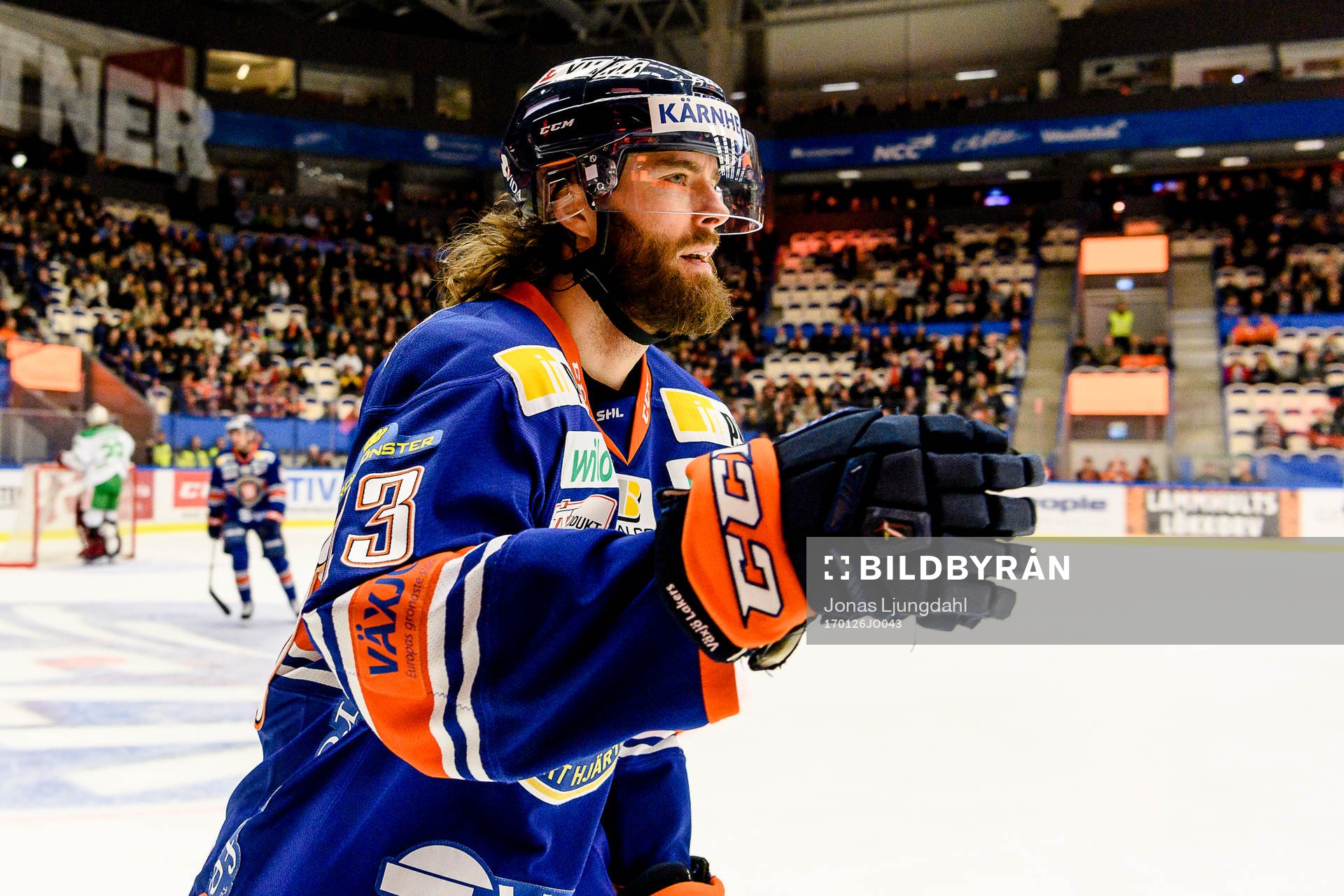 Växjös Ville Leino jublar