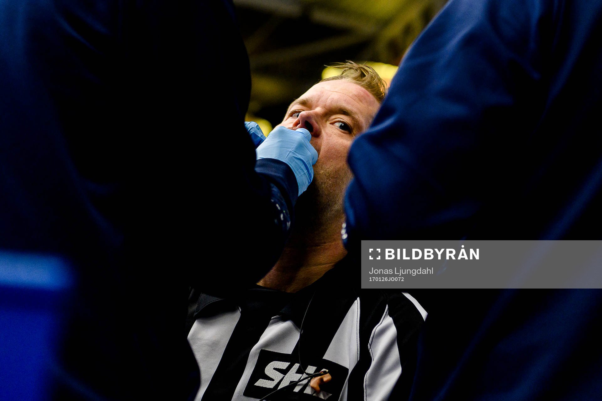 Domare Patrik Sjöberg blir omplåstrad