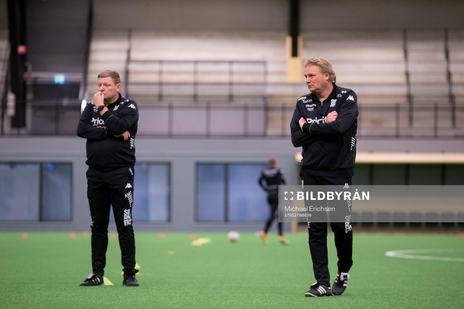 IFK Göteborgs assisterande tränare Alf Westerberg och