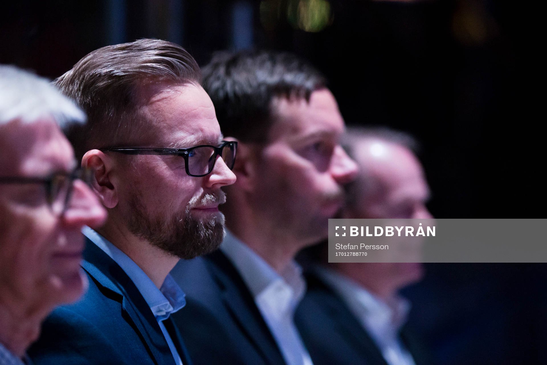 Johan Davidsson, Per Gustafsson och Stefan Örnskog