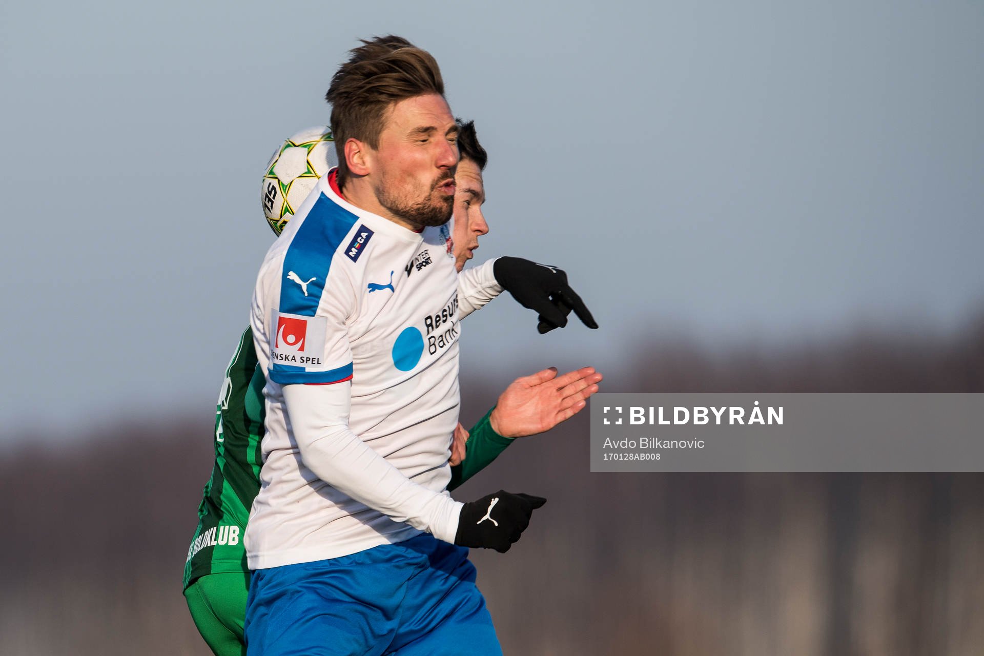 Helsingborgs  Martin Christensen i nickduell