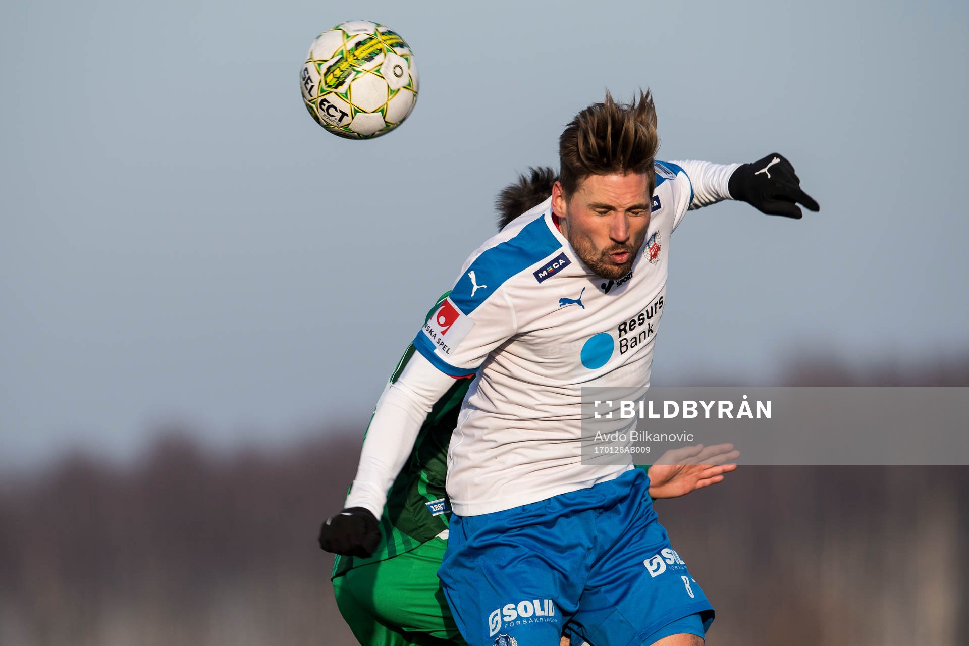 Helsingborgs Martin Christensen i nickduell