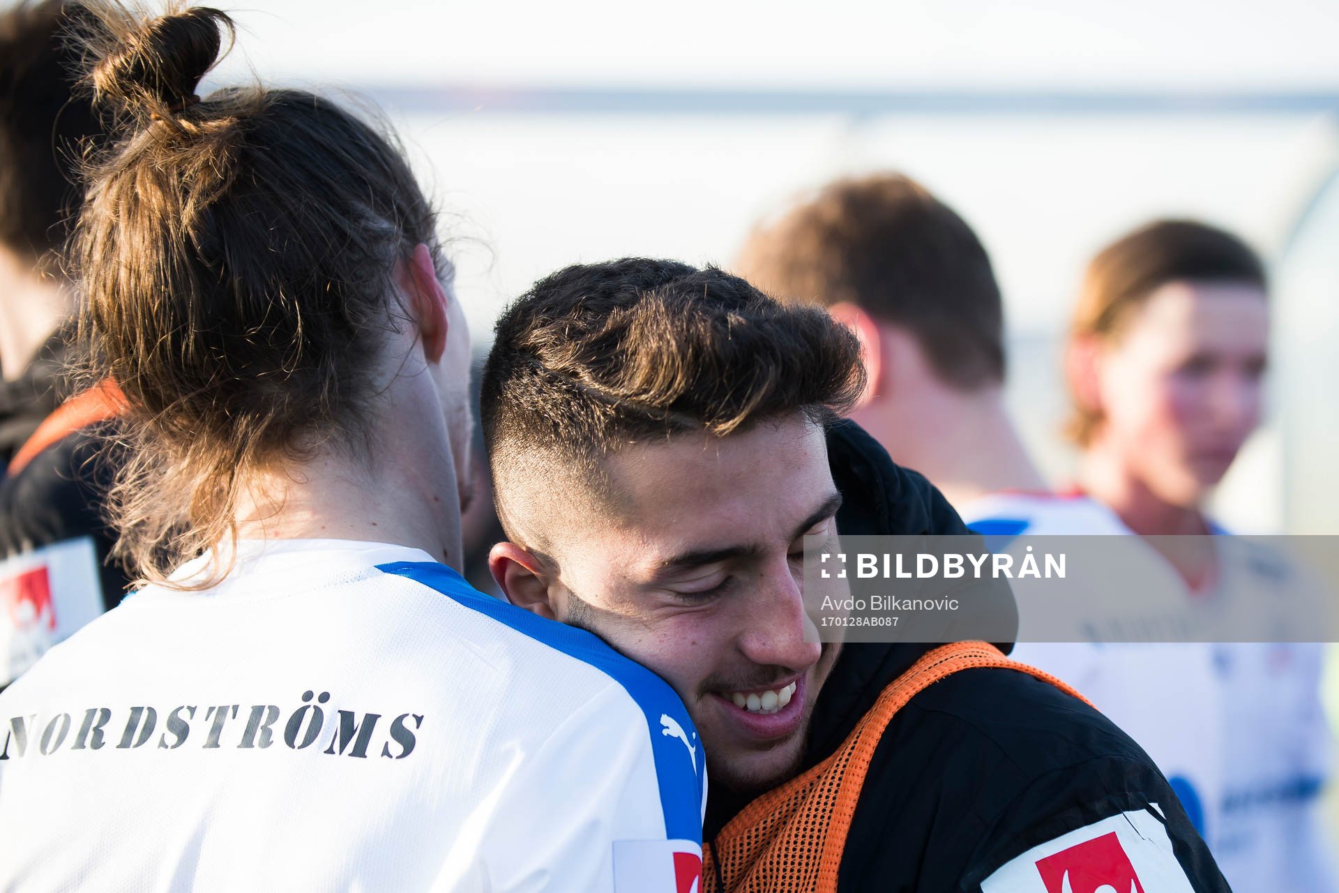 Helsingborgs Jesper kramar om Moustafa Zeidan