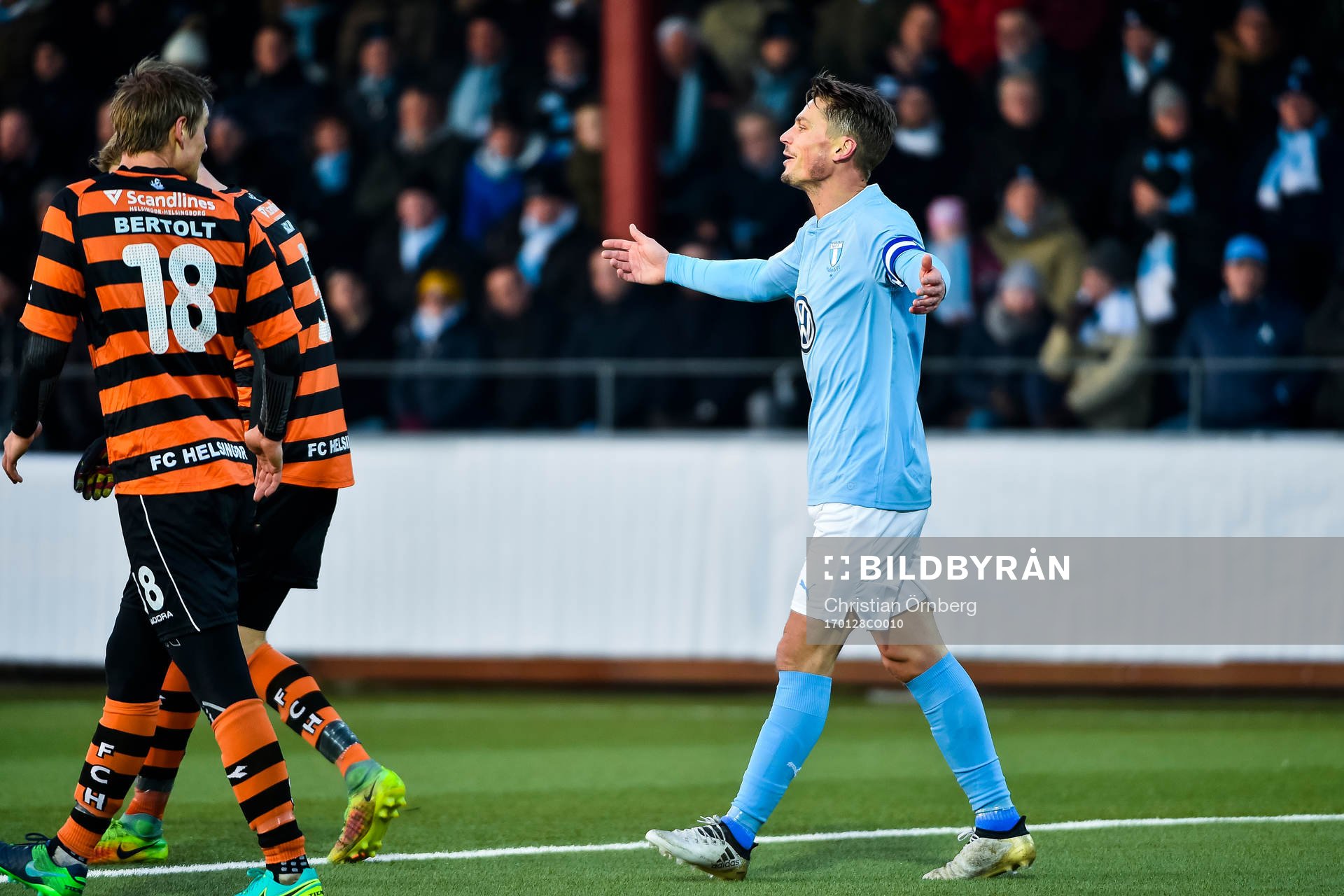Malmö FFs Markus Rosenberg deppar