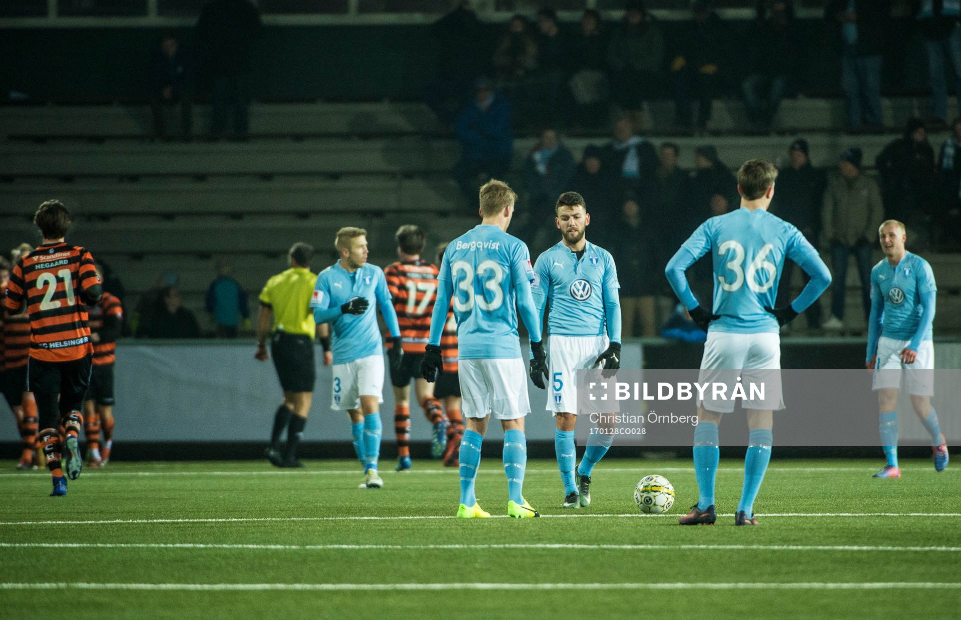 Malmö FFs Teddy Bergqvist, Erdal Rakip och Pave Vagic