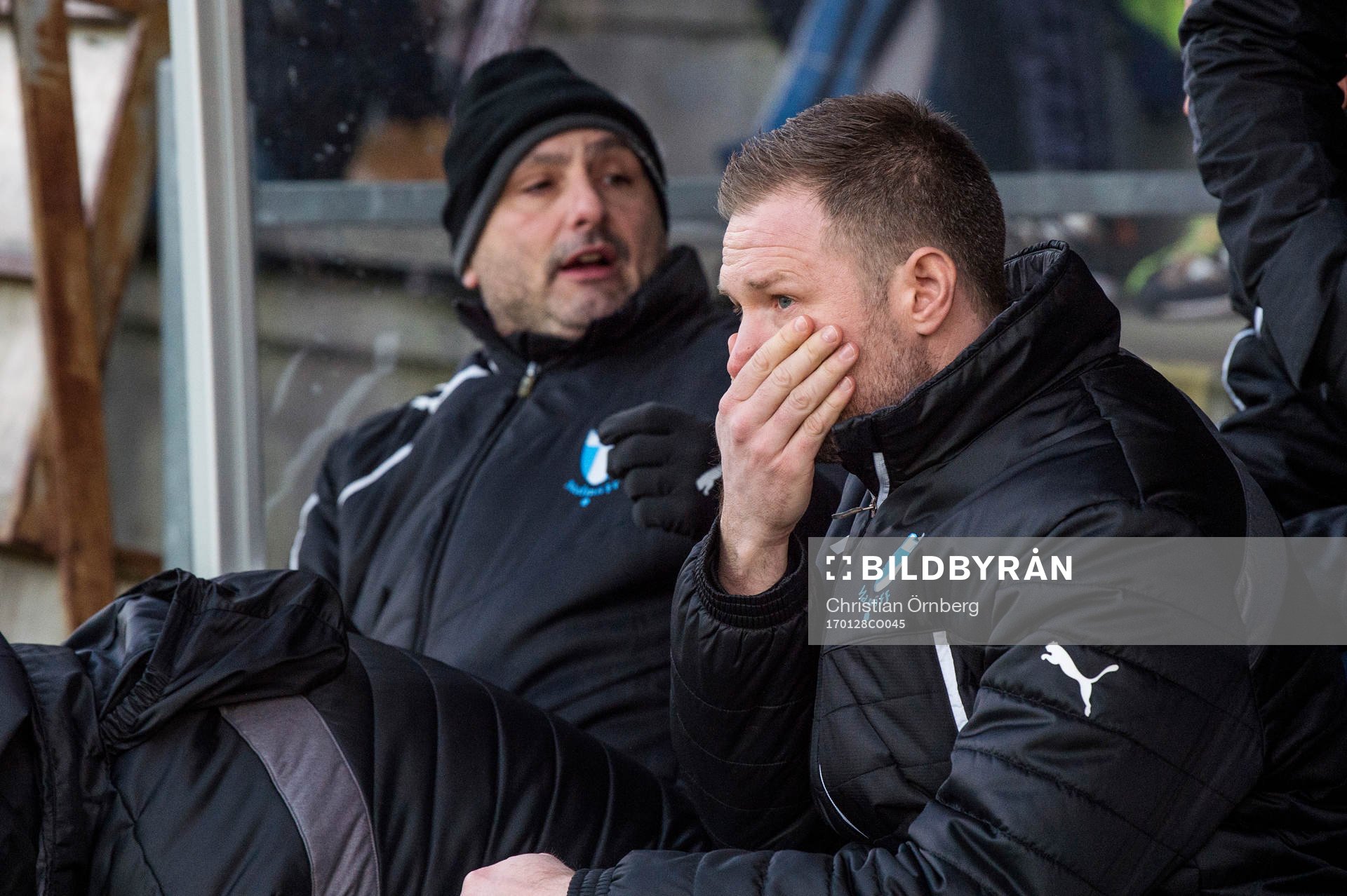 Malmö FFs tränare Magnus Pehrsson deppar