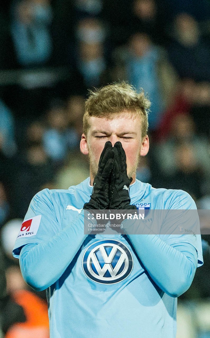 Malmö FFs Teddy Bergqvist deppar
