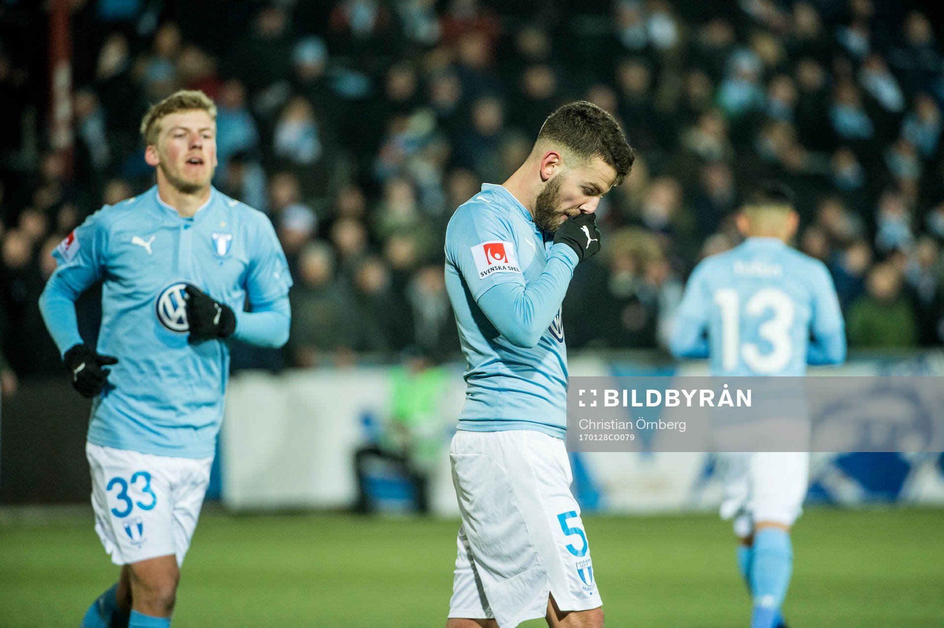 Malmö FFs Erdal Rakip deppar