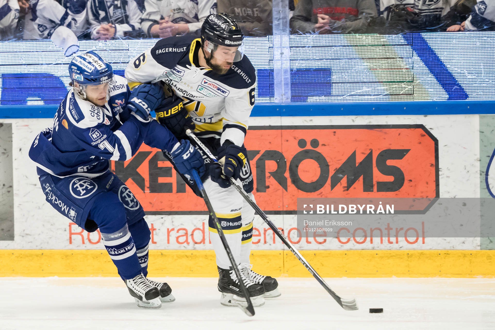 s Christoffer Persson  i ishockeymatchen i SHL mellan