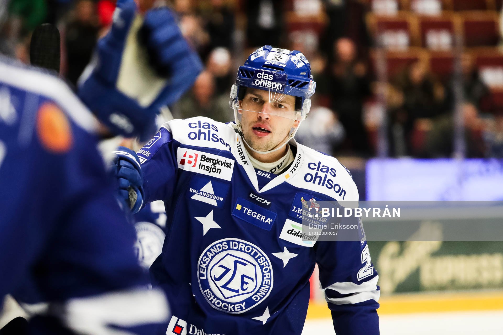 Leksands Eric Castonguay jublar