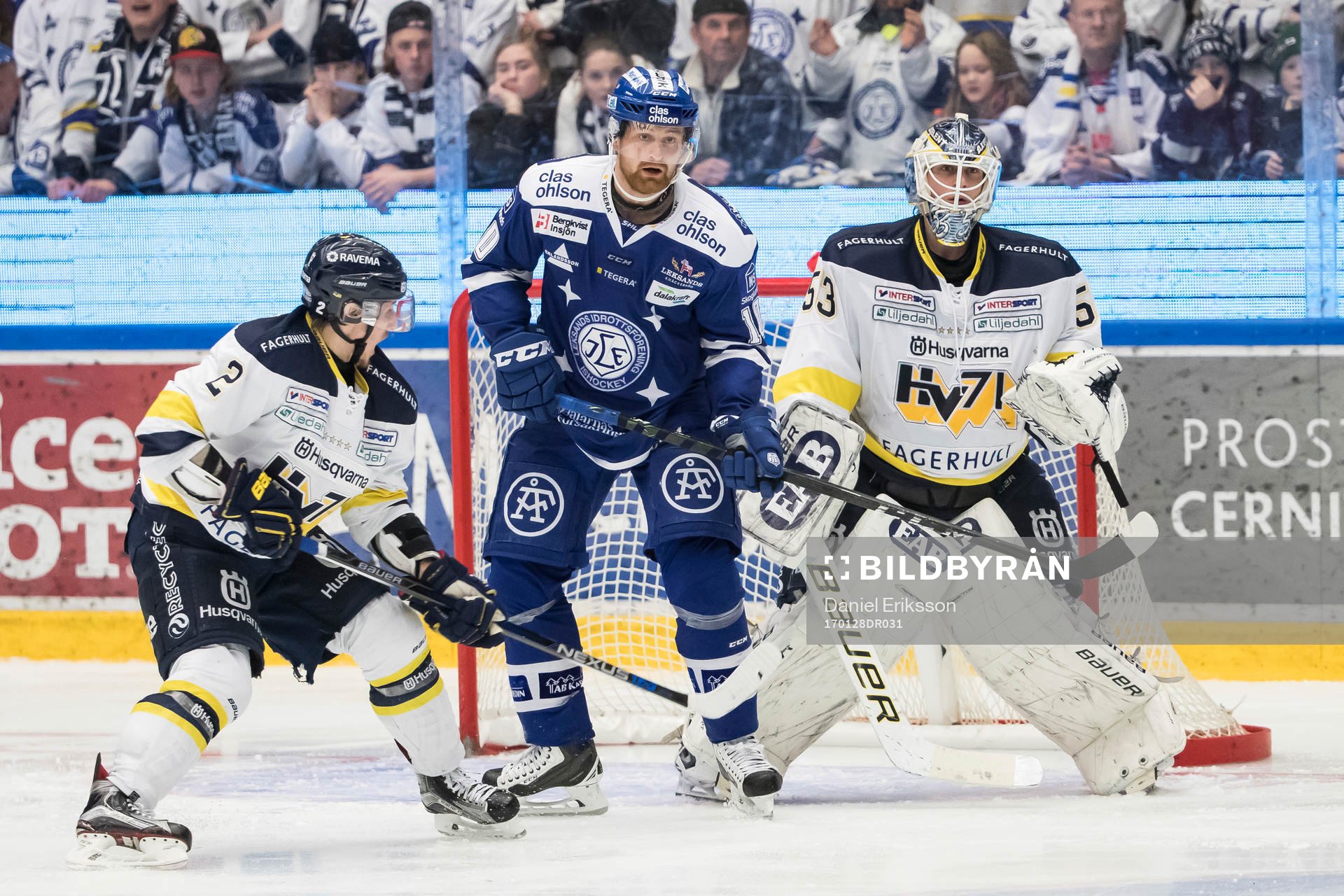 s målvakt Fredrik Pettersson-Wentzel och Kristofer