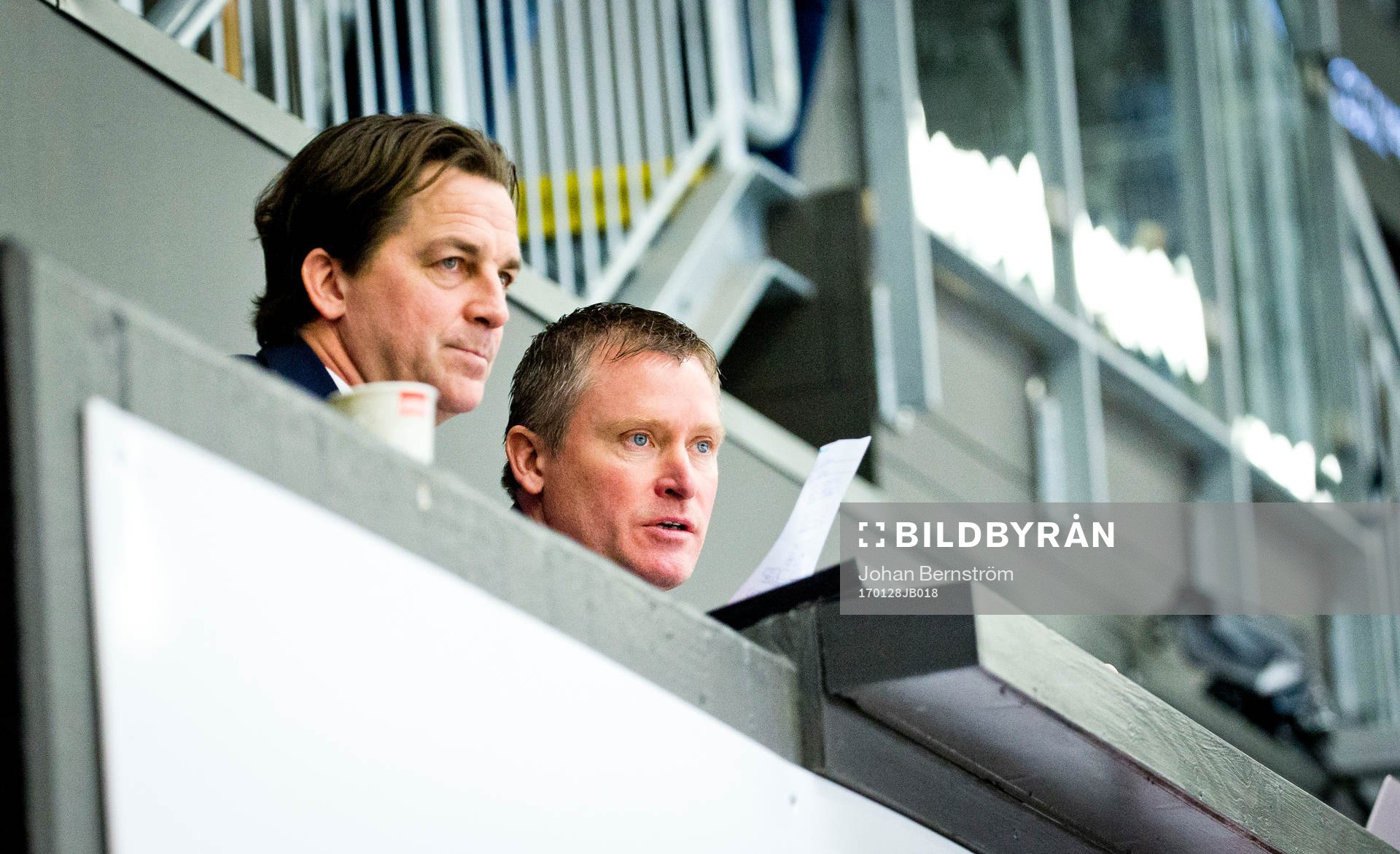 Örebros assiterande tränare Petri Liimatainen och