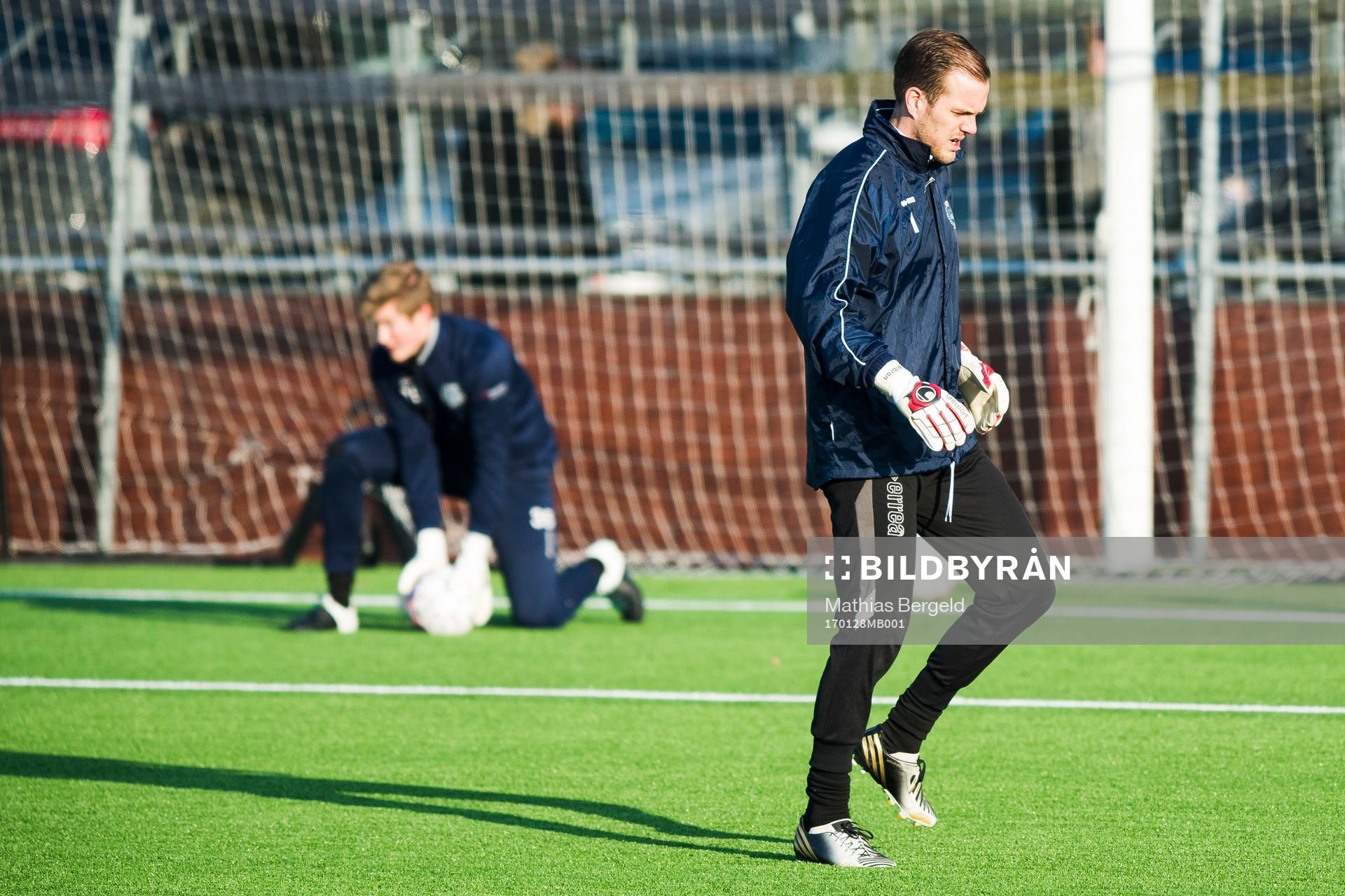 Utsiktens målvakt Axel Wibrån