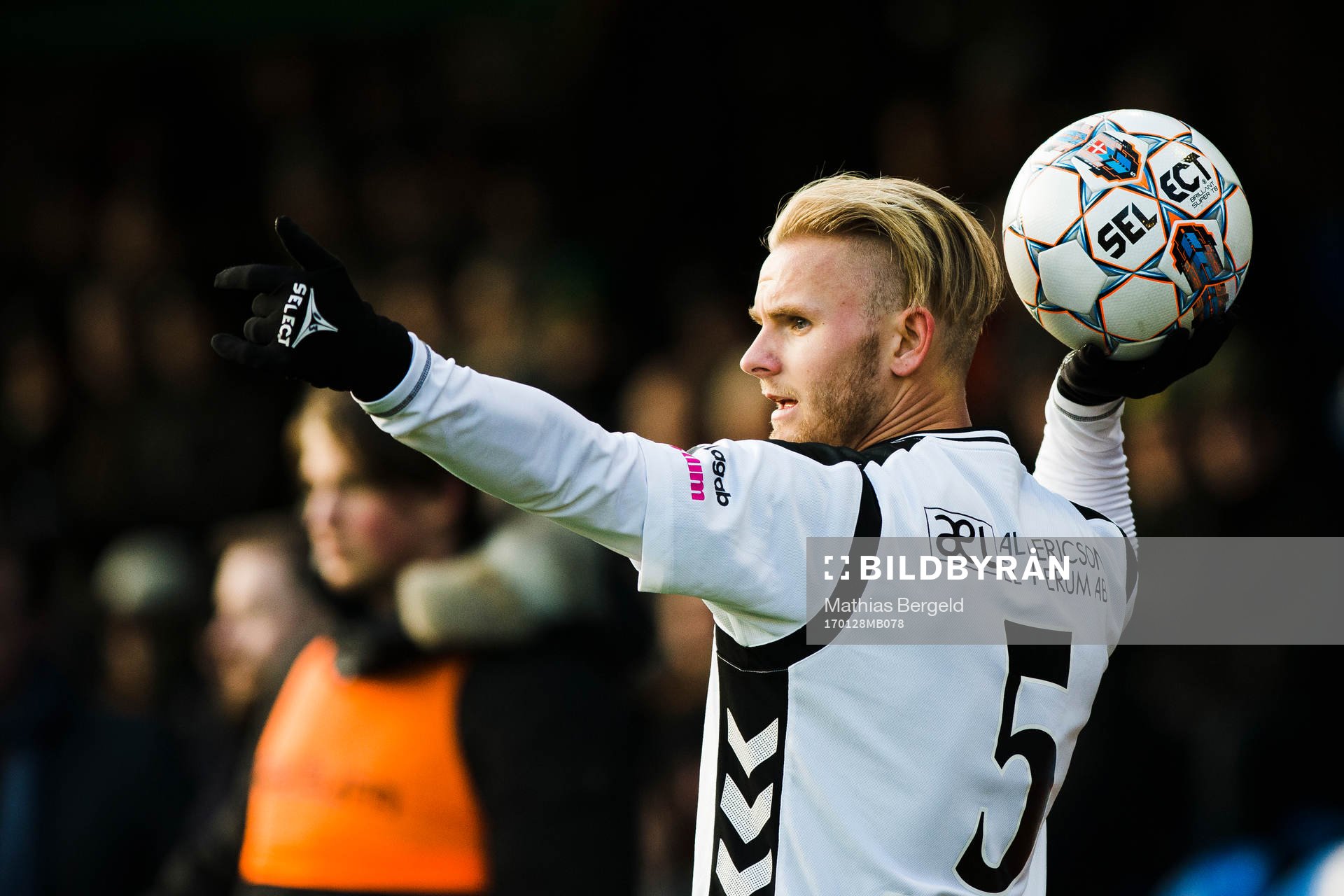 GAIS Niclas Andersén  kastar inkast