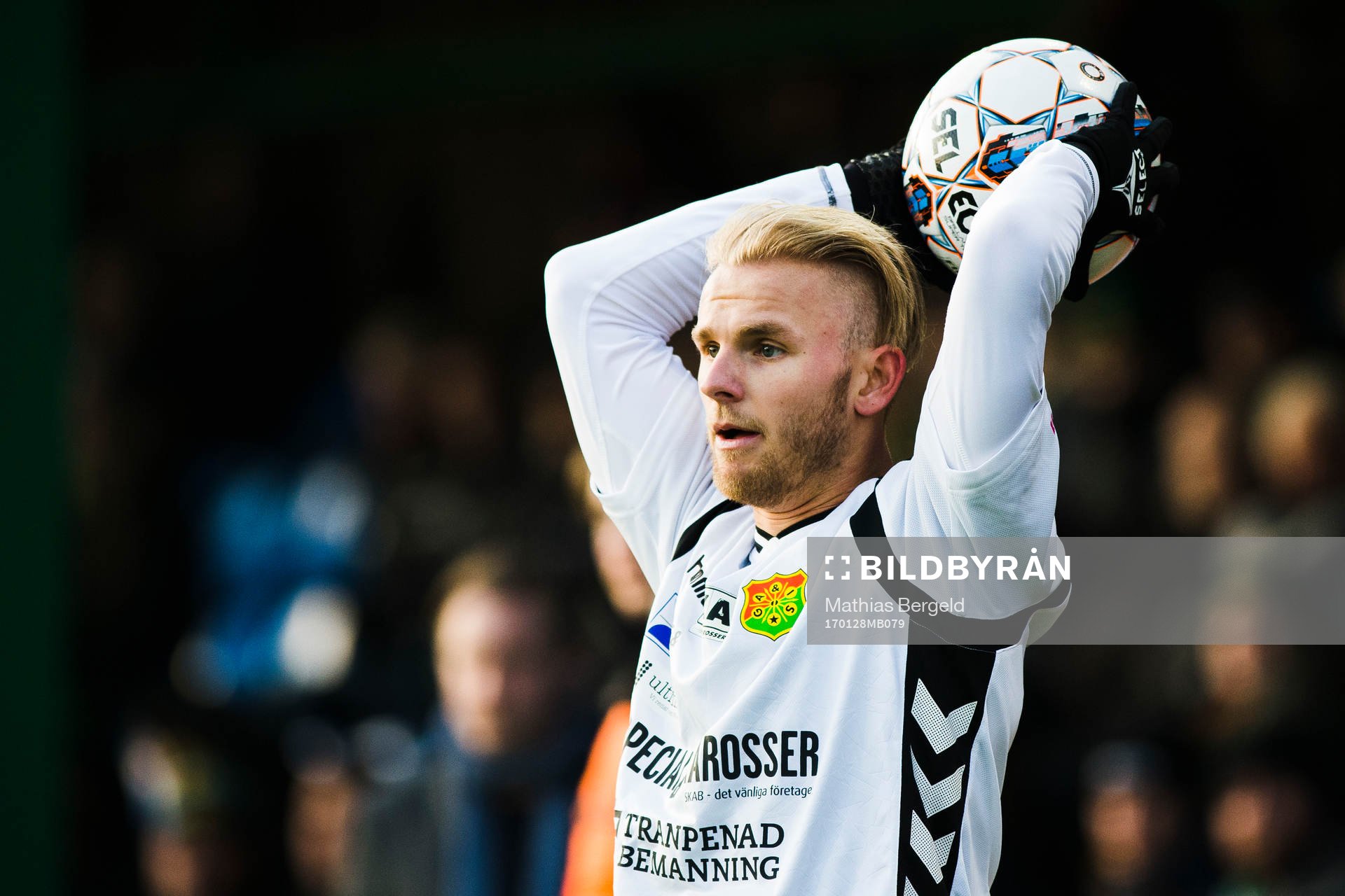GAIS Niclas Andersén  kastar inkast