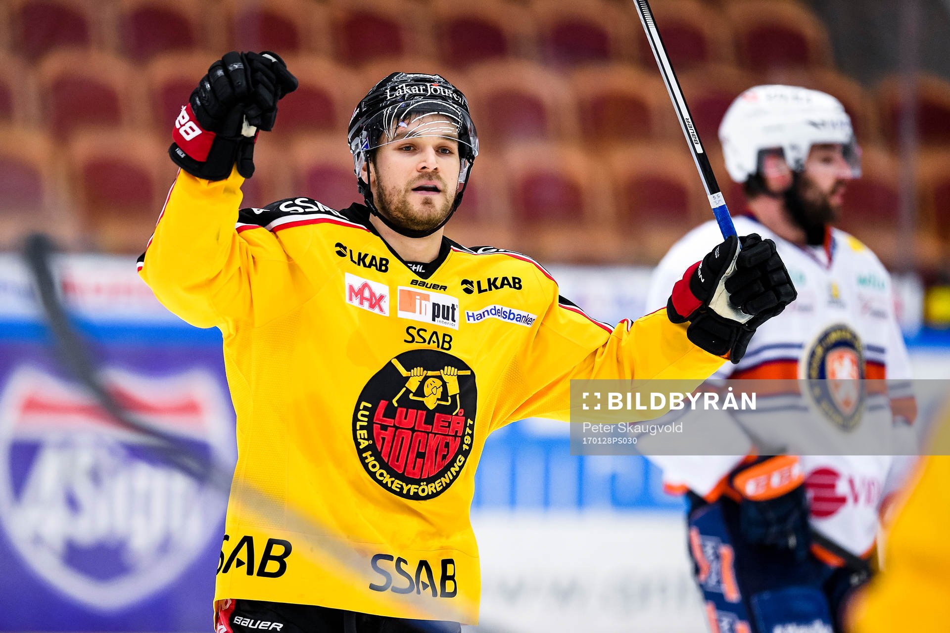 Luleås Craig Schira jublar