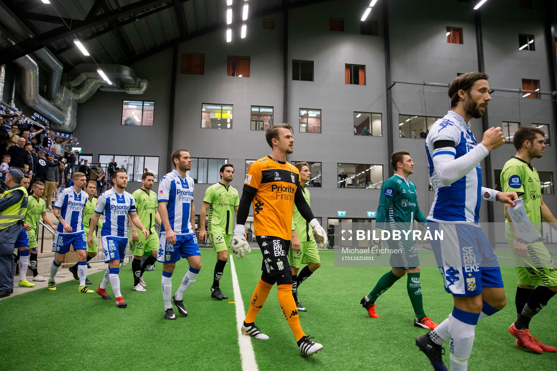 IFK Göteborgs fr.v. Sebastian Eriksson, Scott Jamieson,