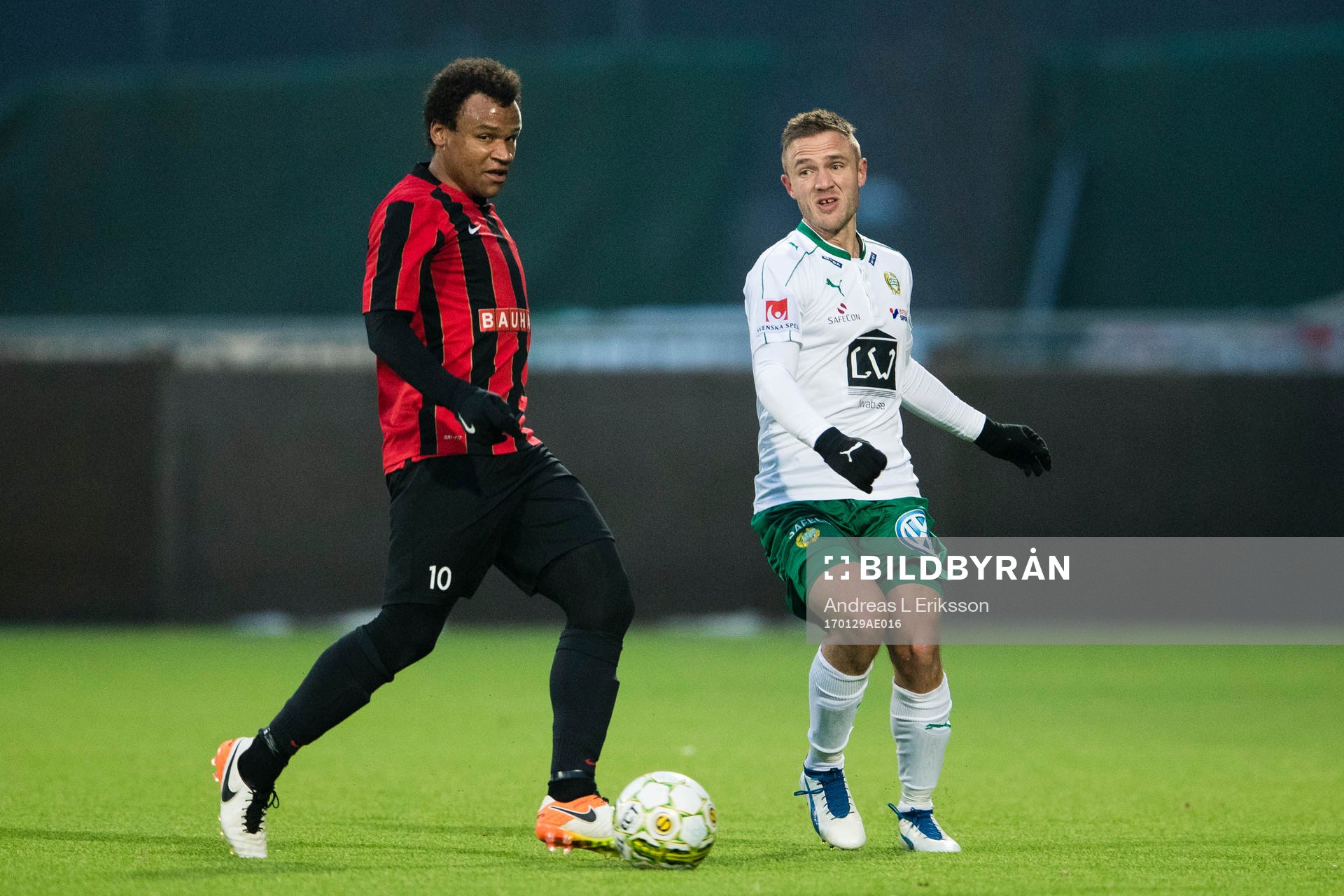 Brommapojkarnas Serge-Junior Martinsson Ngouali och