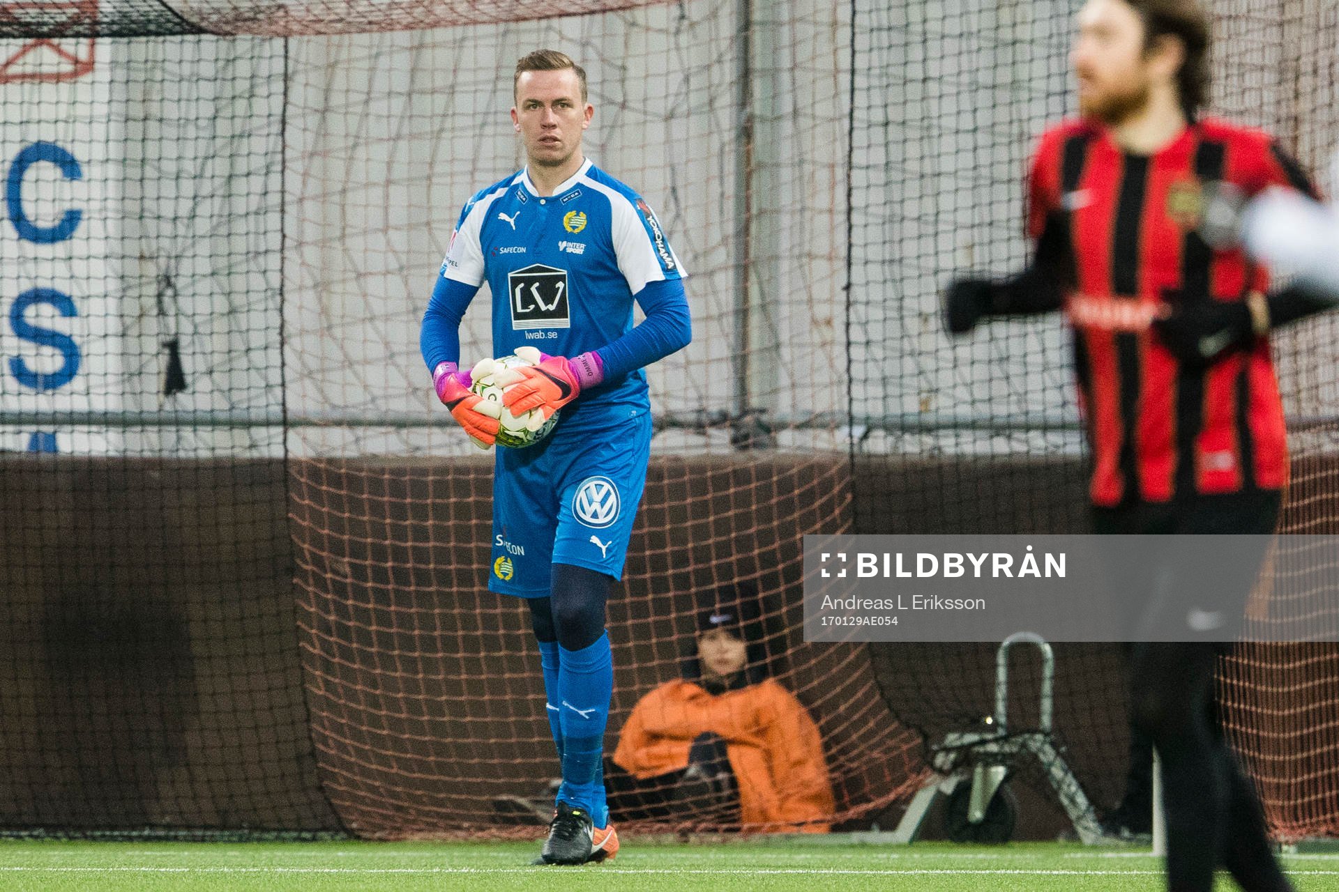 Hammarbys målvakt Ögmundur Kristinsson