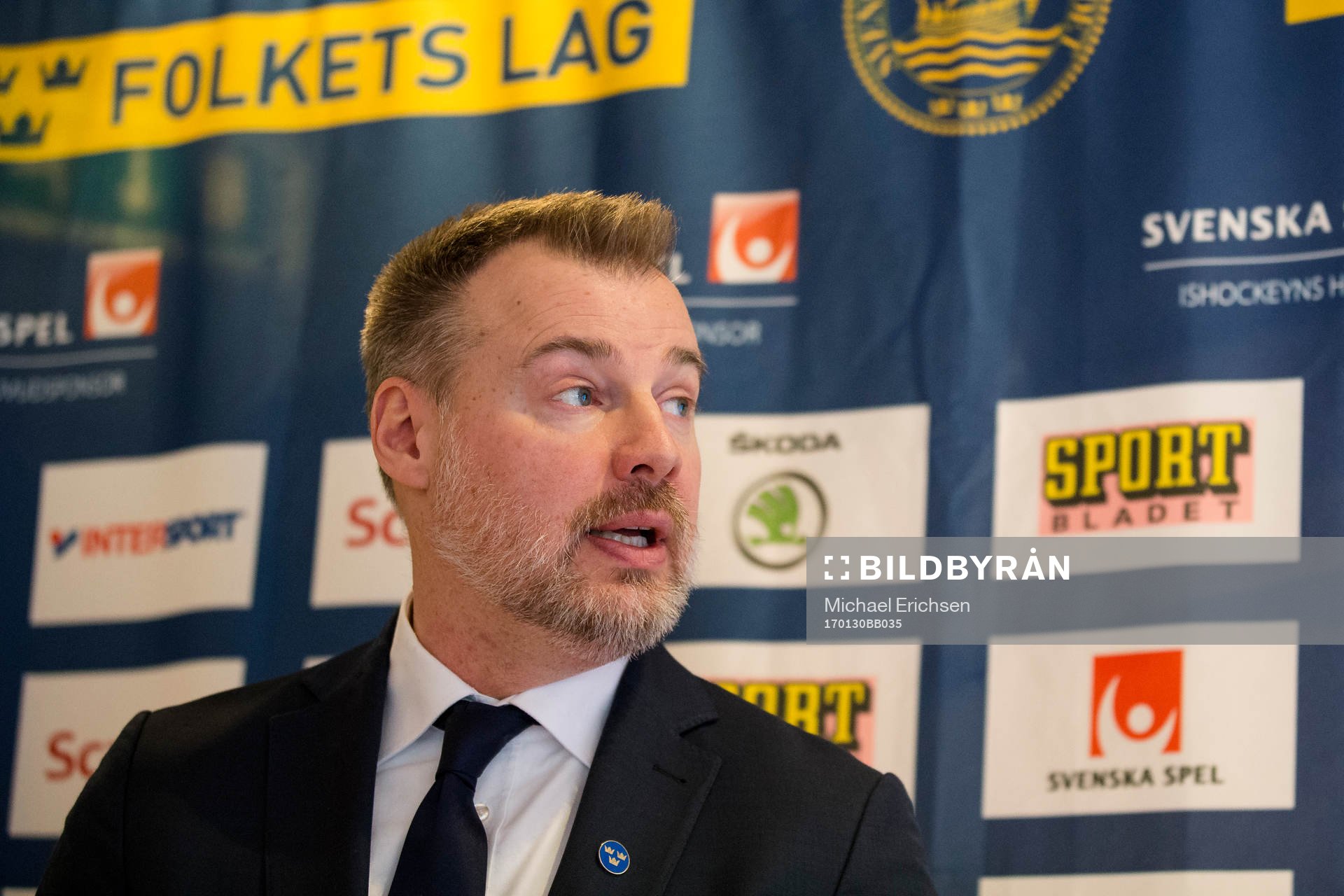 Förbundskapten Rikard Grönborg