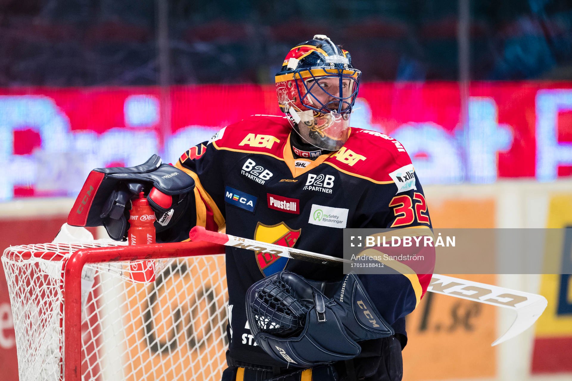 Djurgårdens målvakt Mikael Tellqvist