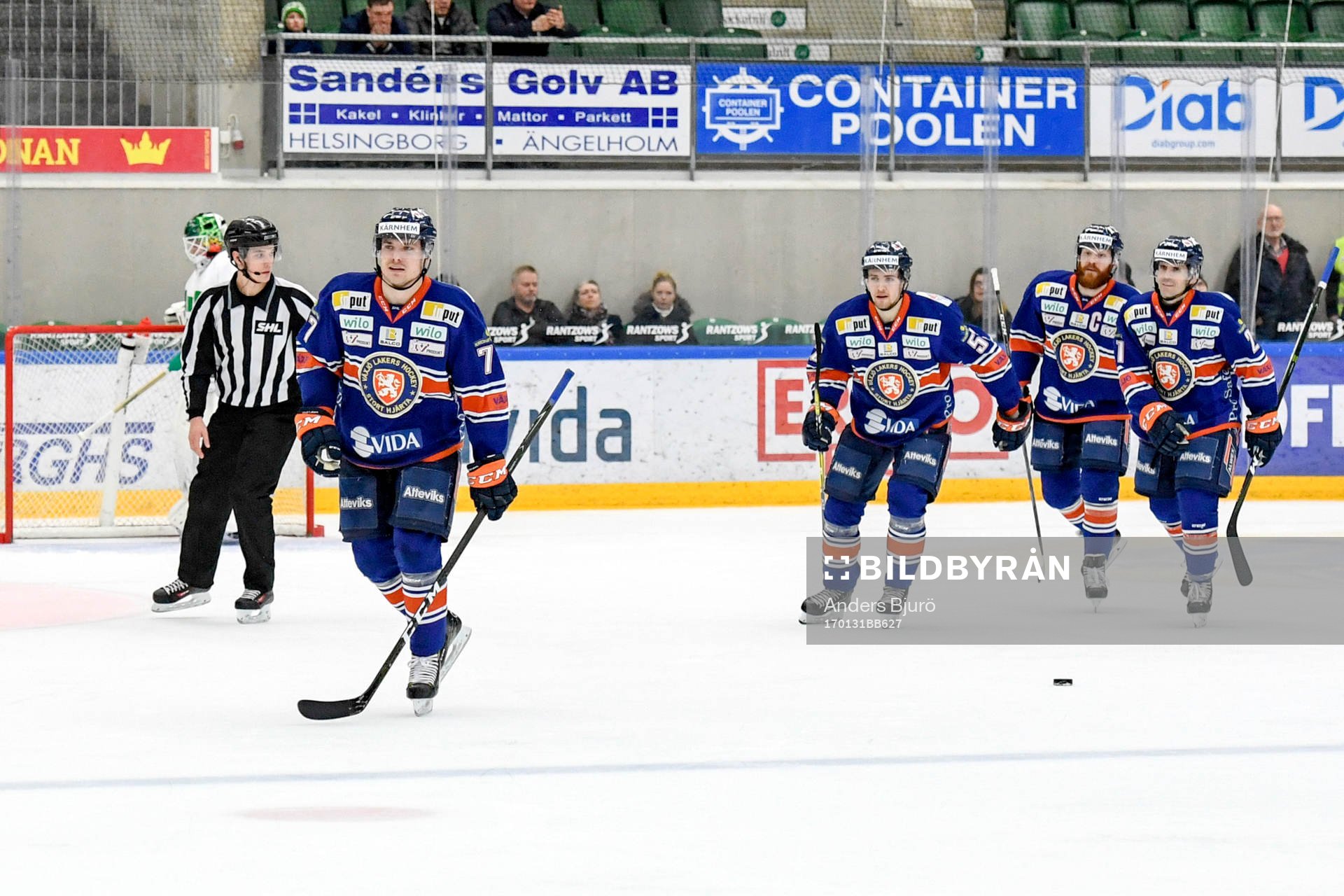Växjös Pontus Netterberg jublar