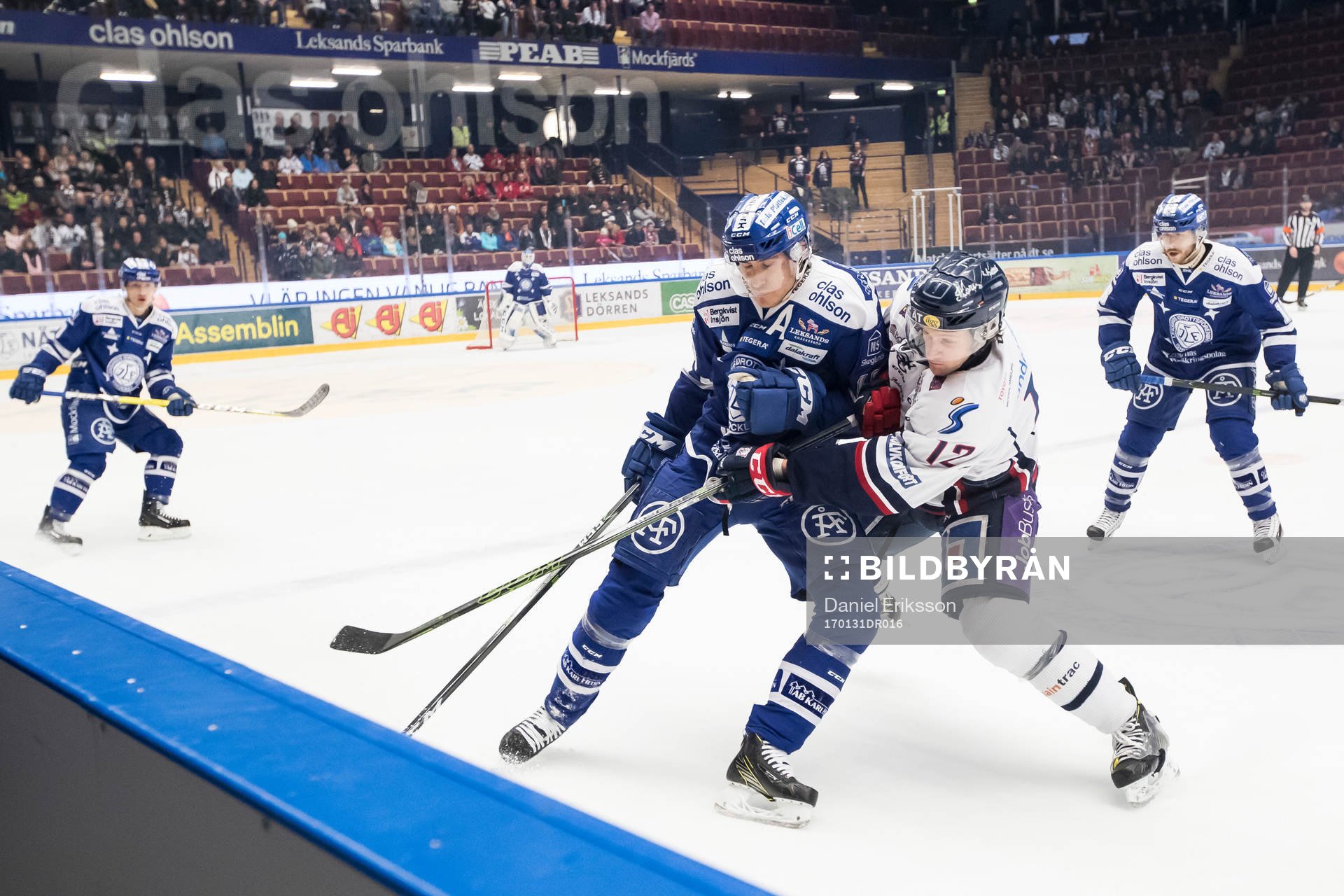 kamp mellan Leksands Jon Knuts och Linköpings Sebastian