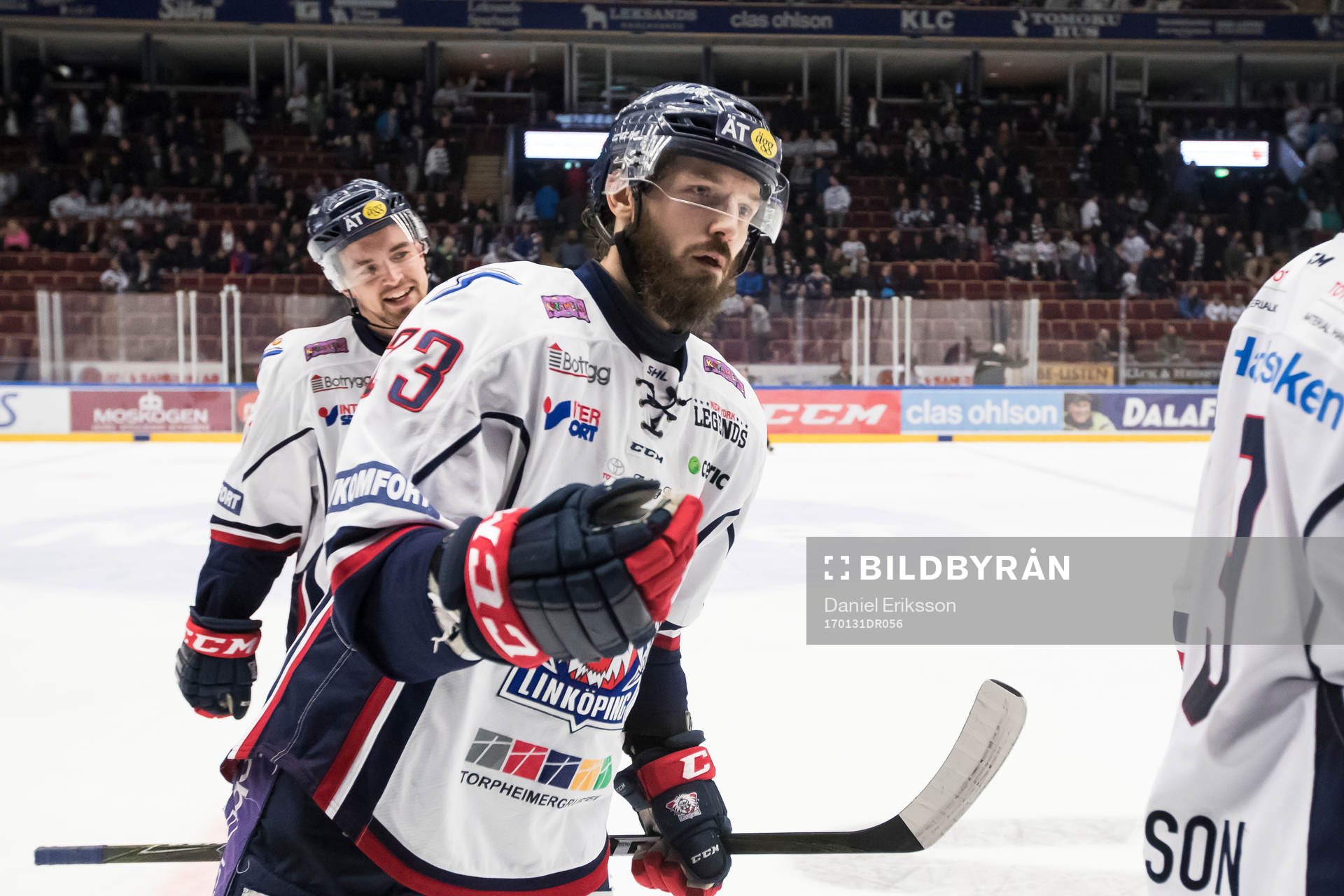 Linköpings Niklas Persson jublar