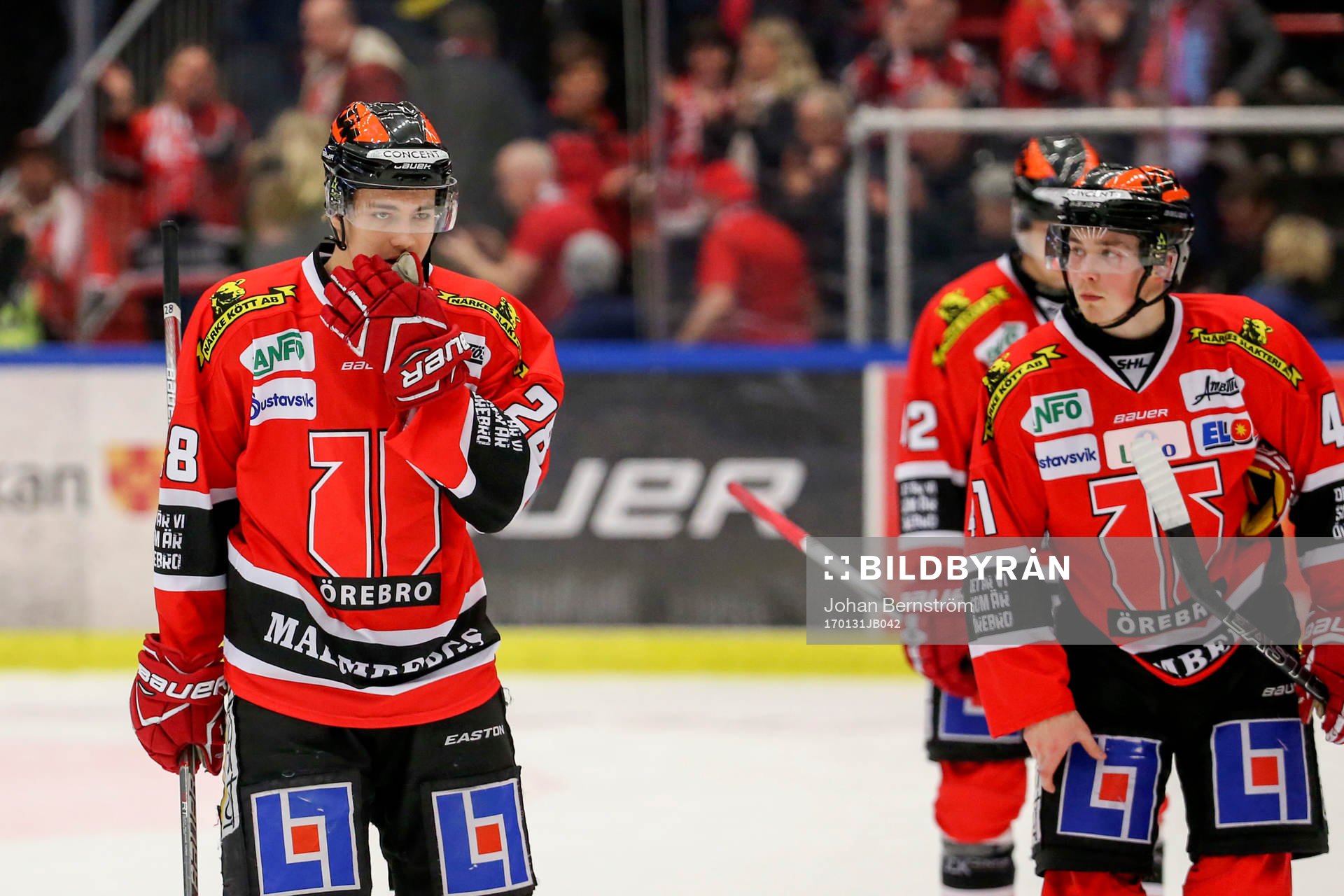 Örebros Daniel Lindberg deppar